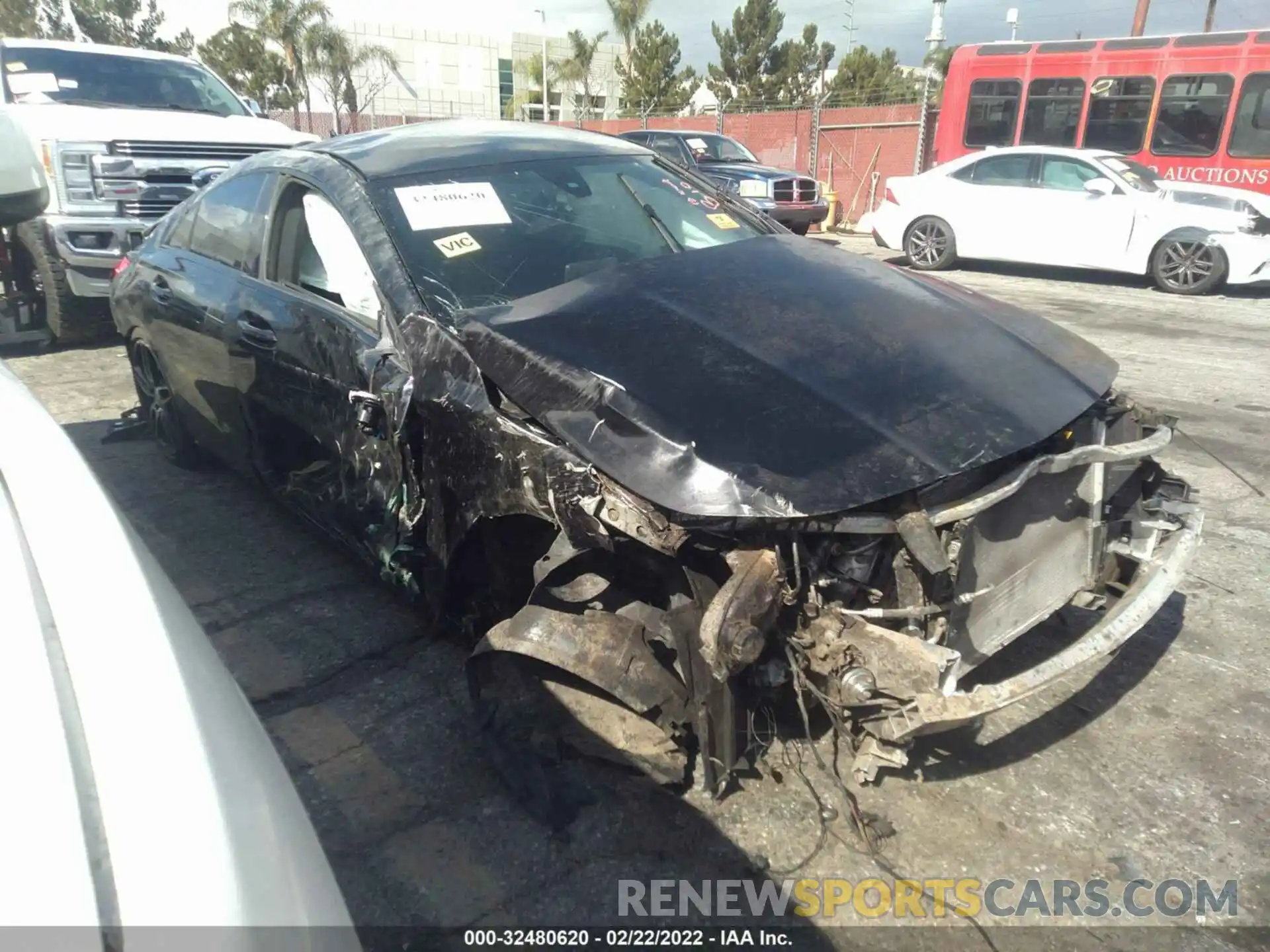 1 Photograph of a damaged car WDDSJ4EB0KN776356 MERCEDES-BENZ CLA 2019