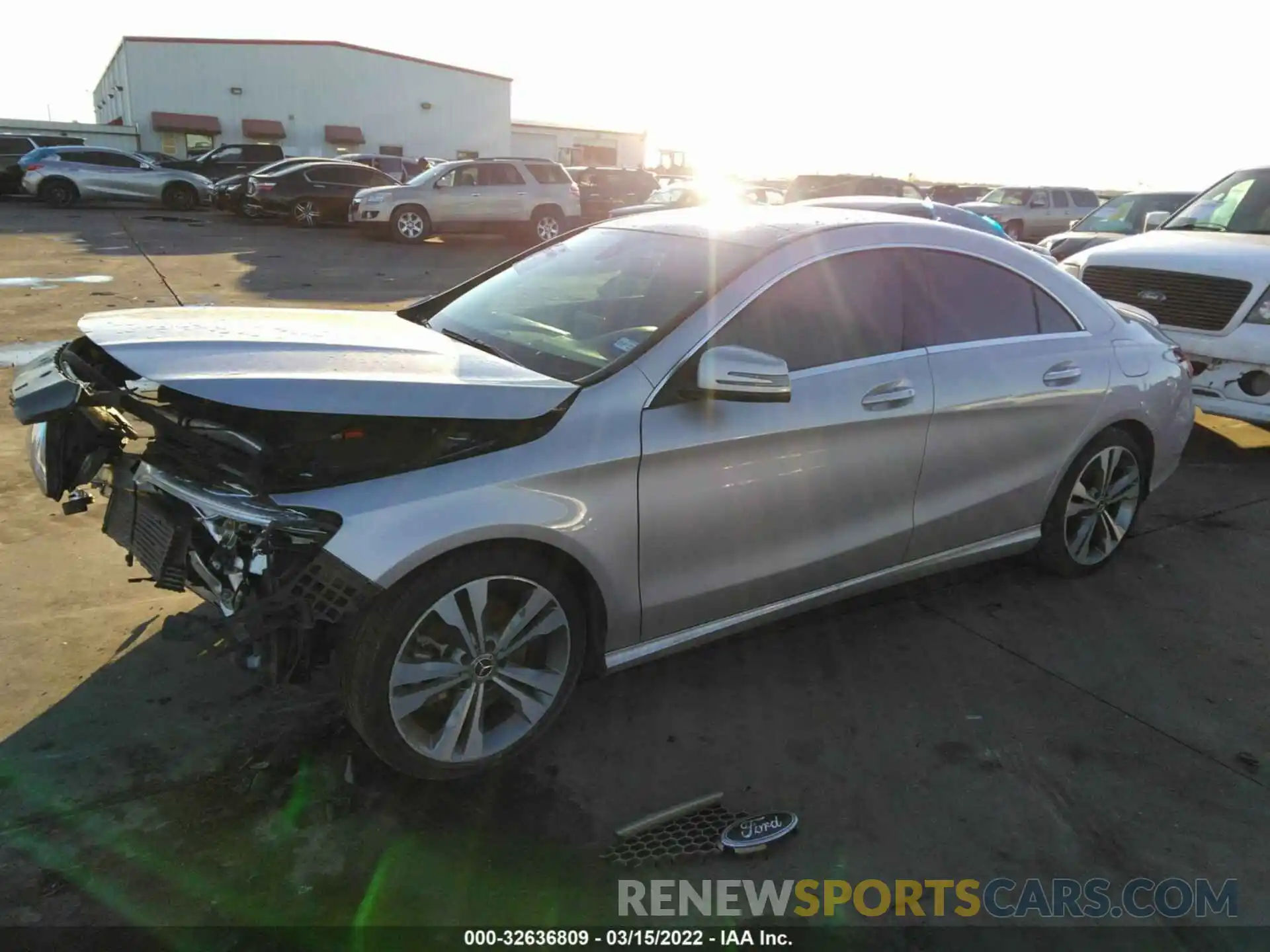 2 Photograph of a damaged car WDDSJ4EB1KN707868 MERCEDES-BENZ CLA 2019