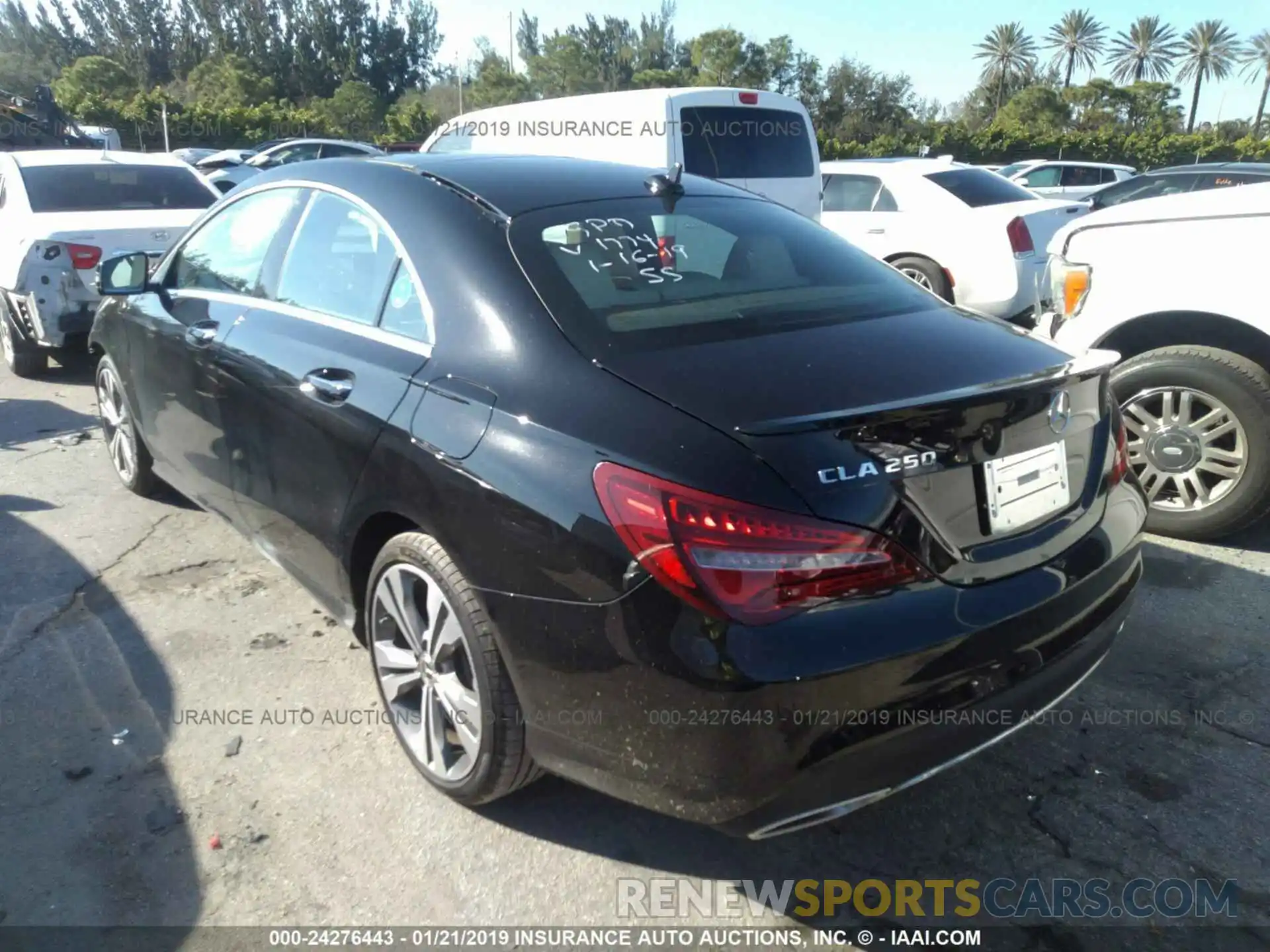 3 Photograph of a damaged car WDDSJ4EB1KN711774 MERCEDES-BENZ CLA 2019