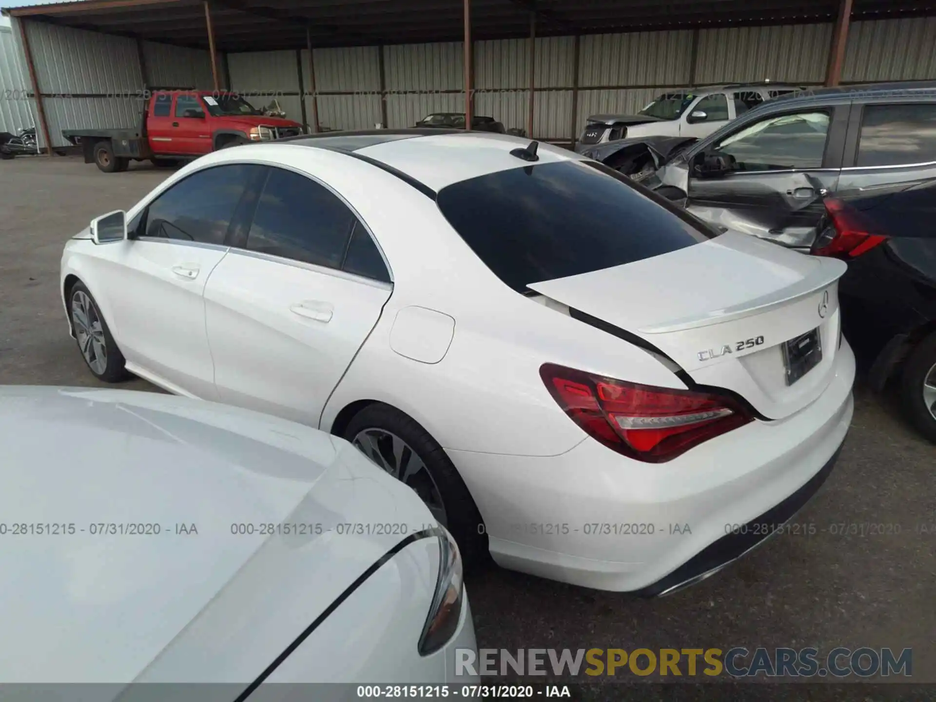 3 Photograph of a damaged car WDDSJ4EB1KN719681 MERCEDES-BENZ CLA 2019