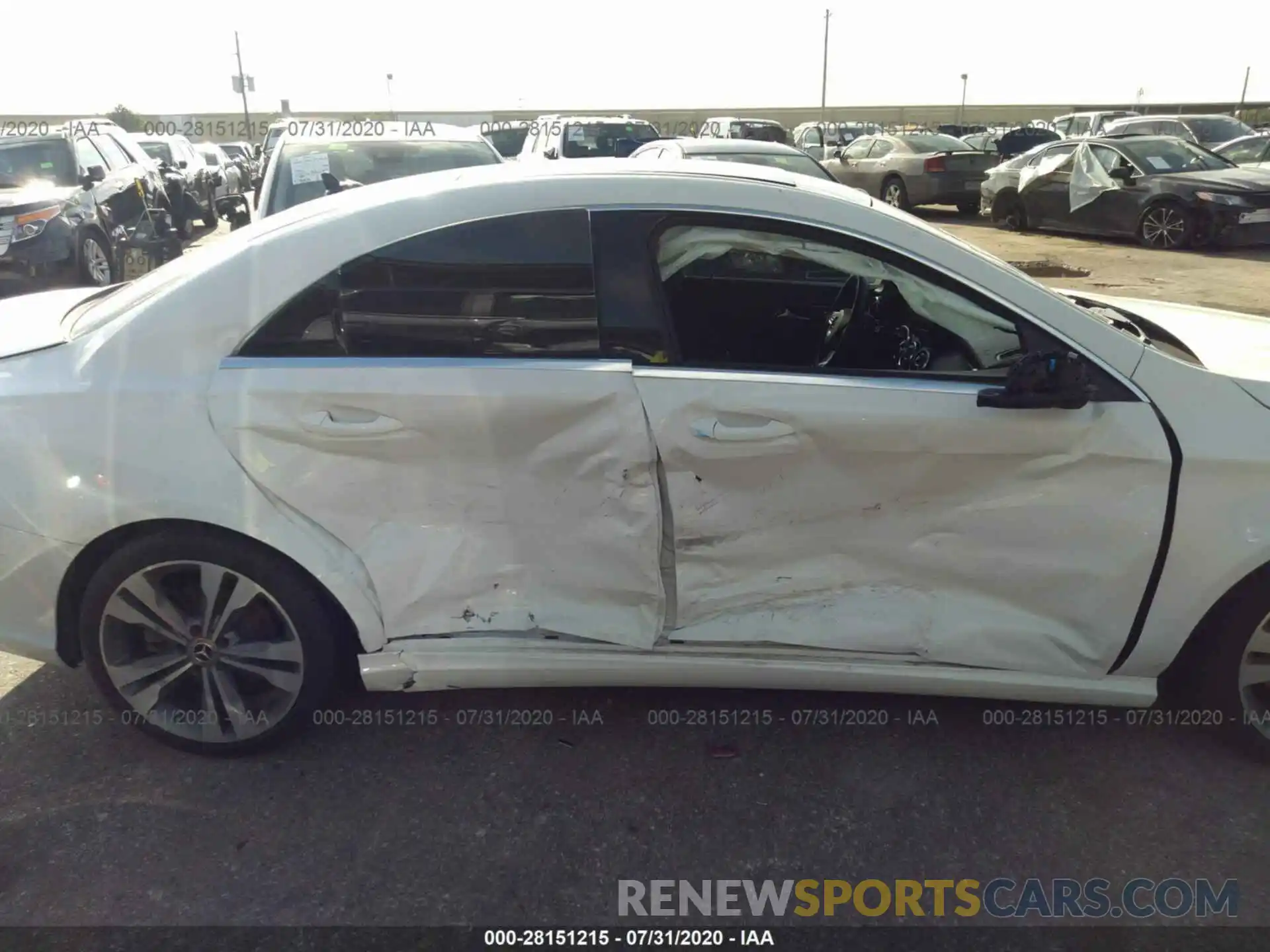 6 Photograph of a damaged car WDDSJ4EB1KN719681 MERCEDES-BENZ CLA 2019