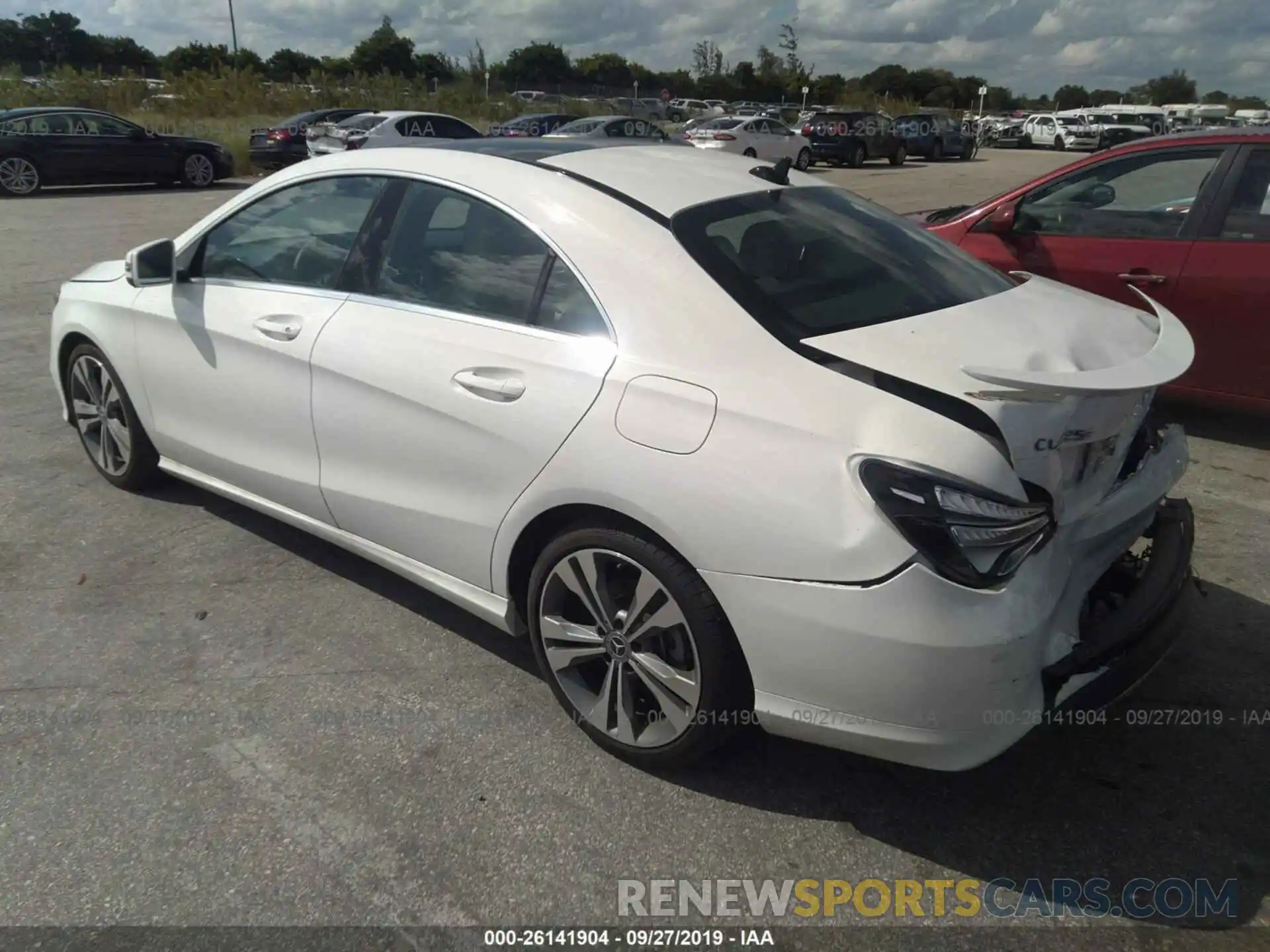 3 Photograph of a damaged car WDDSJ4EB1KN740806 MERCEDES-BENZ CLA 2019