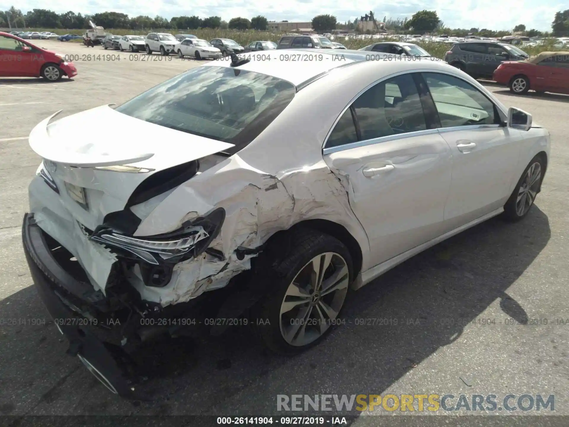 6 Photograph of a damaged car WDDSJ4EB1KN740806 MERCEDES-BENZ CLA 2019