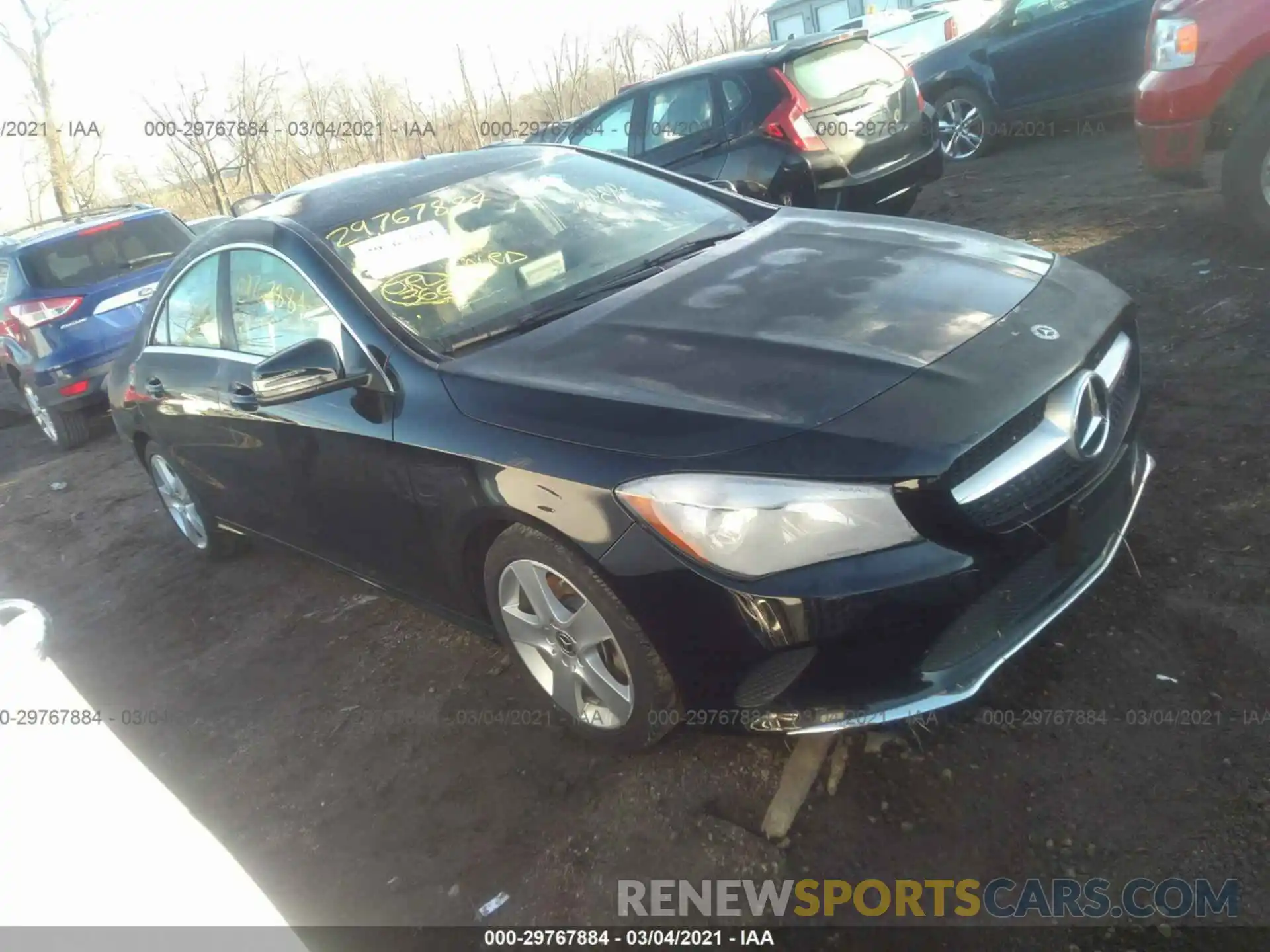 1 Photograph of a damaged car WDDSJ4EB1KN744628 MERCEDES-BENZ CLA 2019