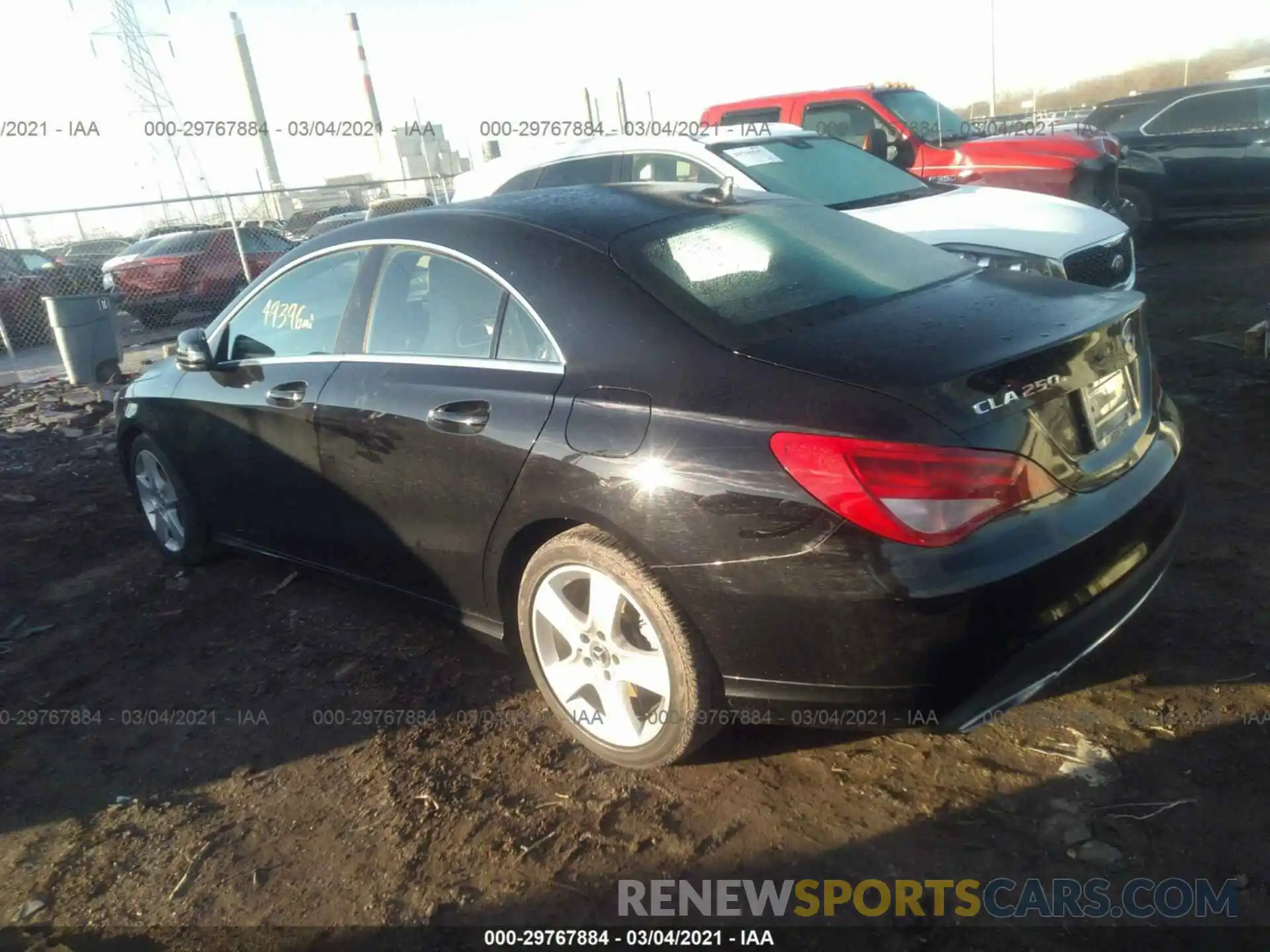 3 Photograph of a damaged car WDDSJ4EB1KN744628 MERCEDES-BENZ CLA 2019