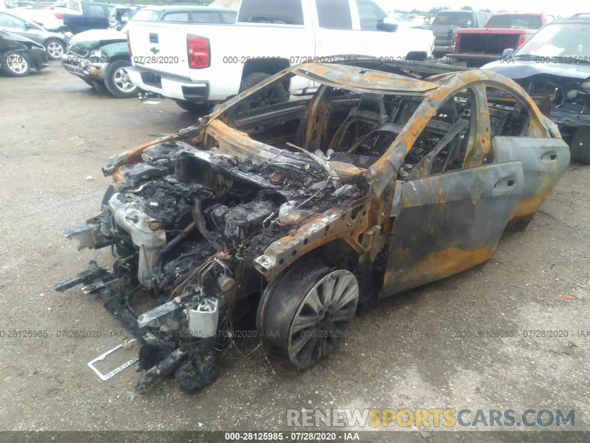 2 Photograph of a damaged car WDDSJ4EB1KN746380 MERCEDES-BENZ CLA 2019