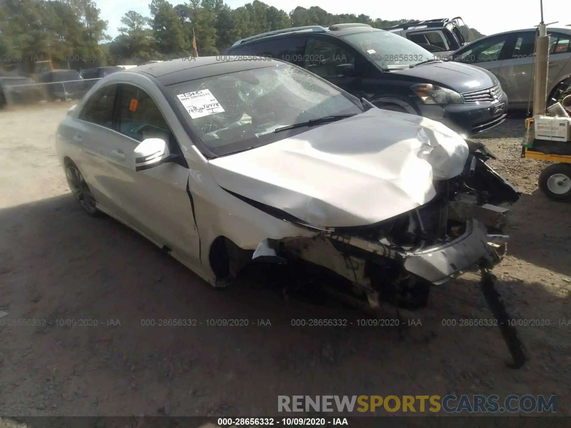 1 Photograph of a damaged car WDDSJ4EB1KN748338 MERCEDES-BENZ CLA 2019