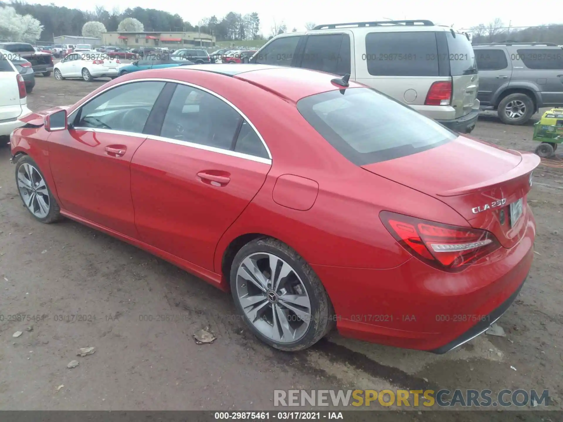 3 Photograph of a damaged car WDDSJ4EB1KN749117 MERCEDES-BENZ CLA 2019