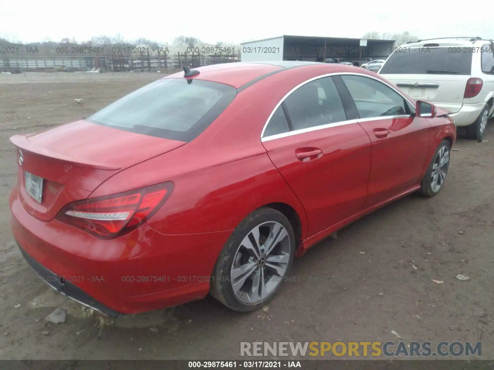 4 Фотография поврежденного автомобиля WDDSJ4EB1KN749117 MERCEDES-BENZ CLA 2019