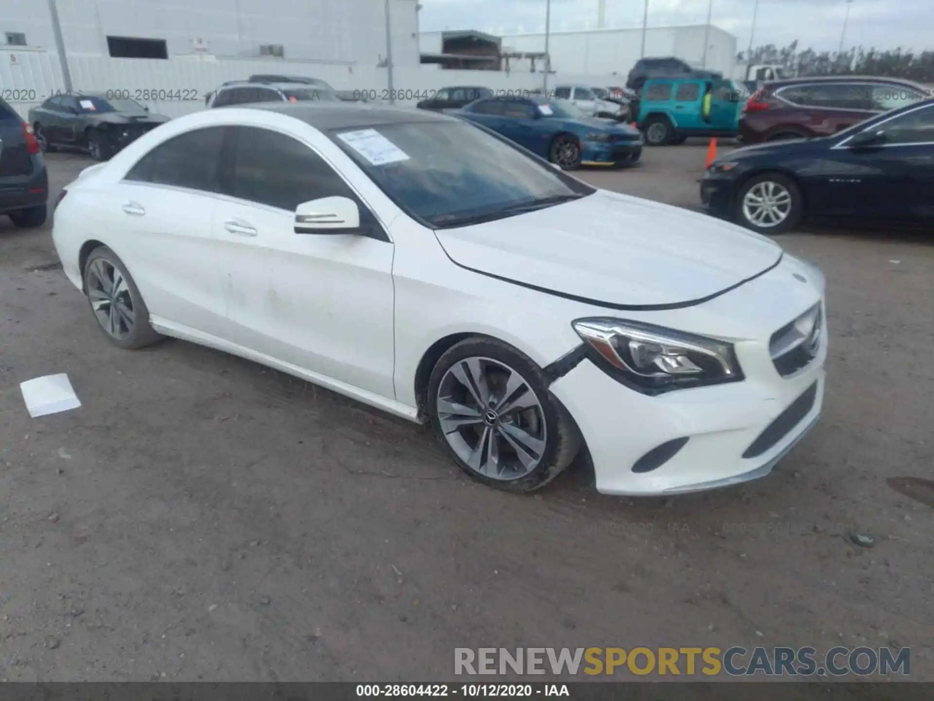 1 Photograph of a damaged car WDDSJ4EB1KN749294 MERCEDES-BENZ CLA 2019