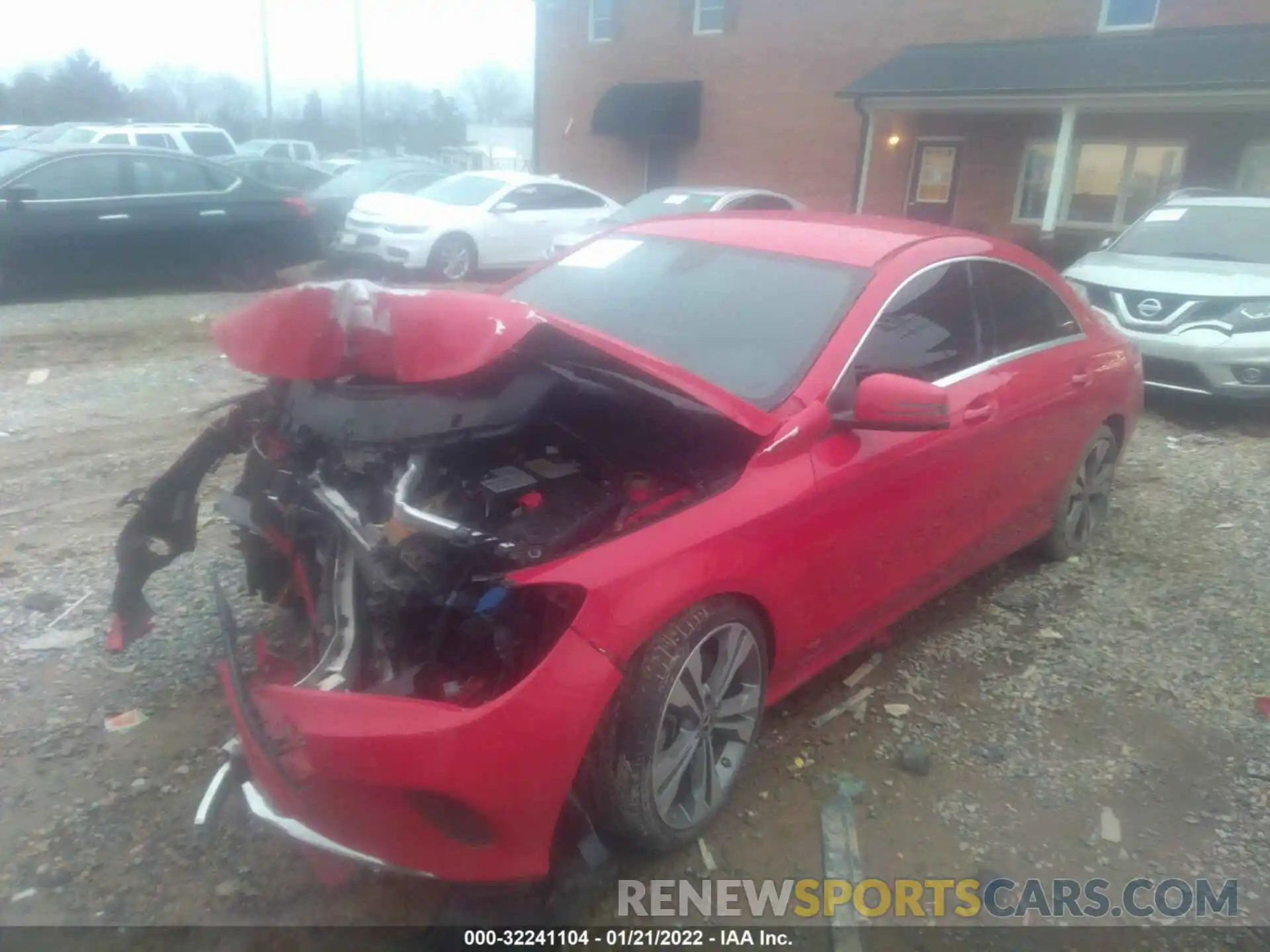 2 Photograph of a damaged car WDDSJ4EB1KN762028 MERCEDES-BENZ CLA 2019