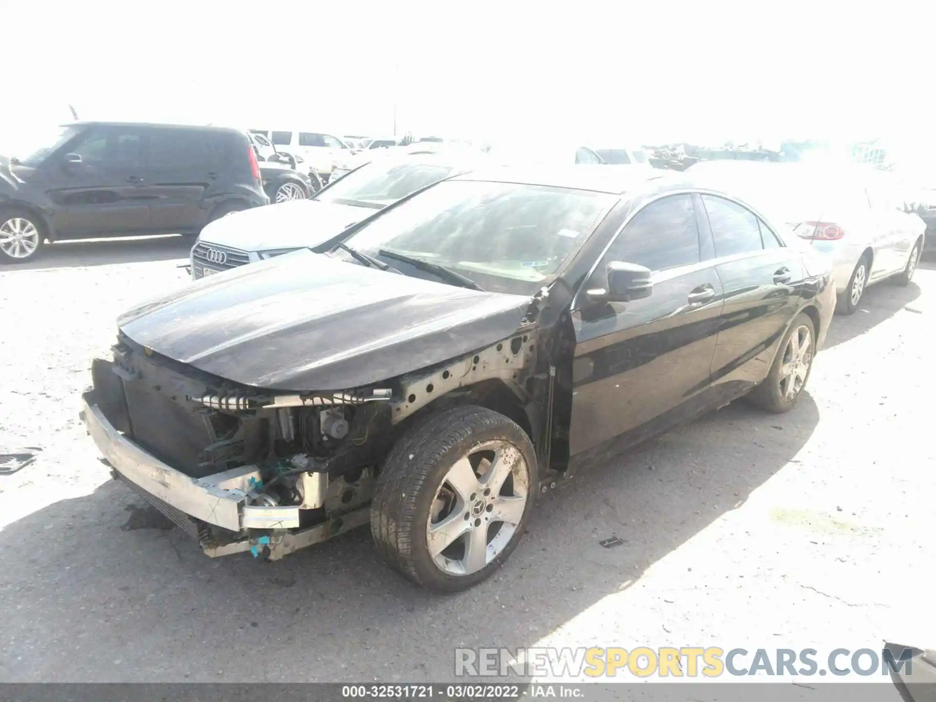 2 Photograph of a damaged car WDDSJ4EB2KN702436 MERCEDES-BENZ CLA 2019