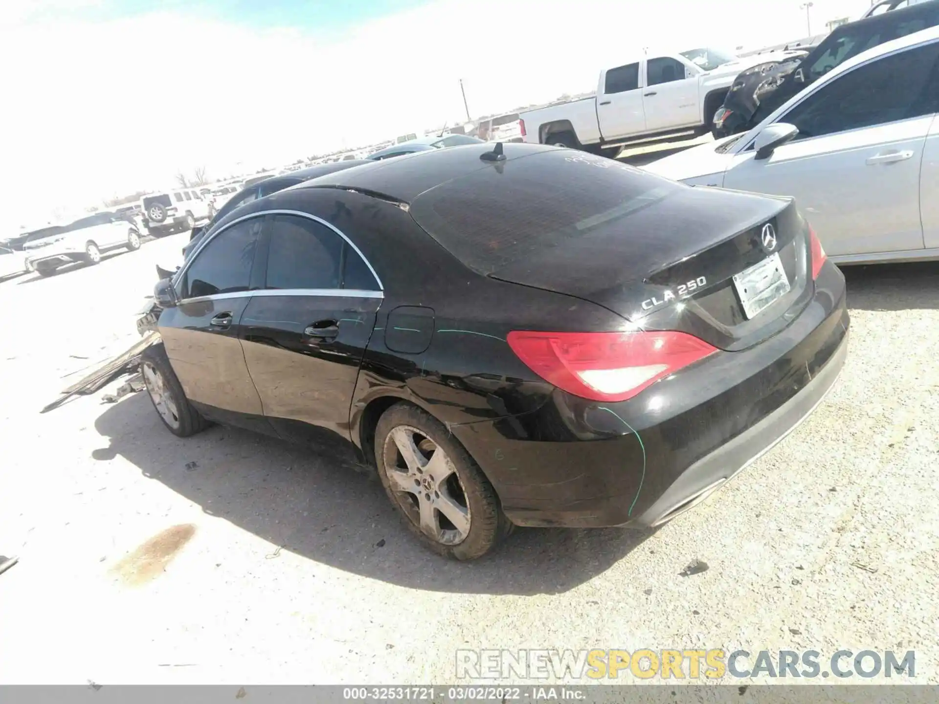 3 Photograph of a damaged car WDDSJ4EB2KN702436 MERCEDES-BENZ CLA 2019