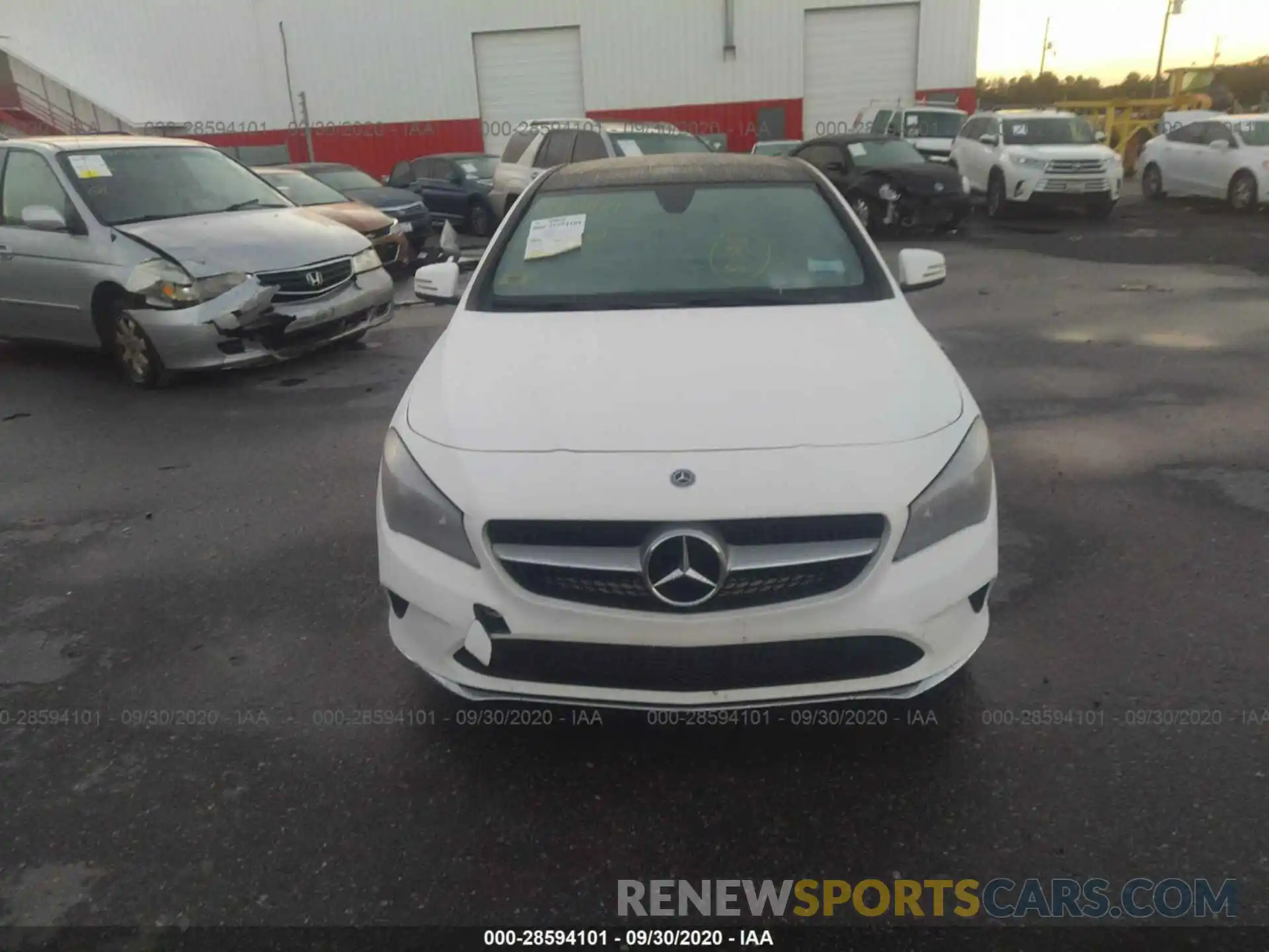 6 Photograph of a damaged car WDDSJ4EB2KN703392 MERCEDES-BENZ CLA 2019