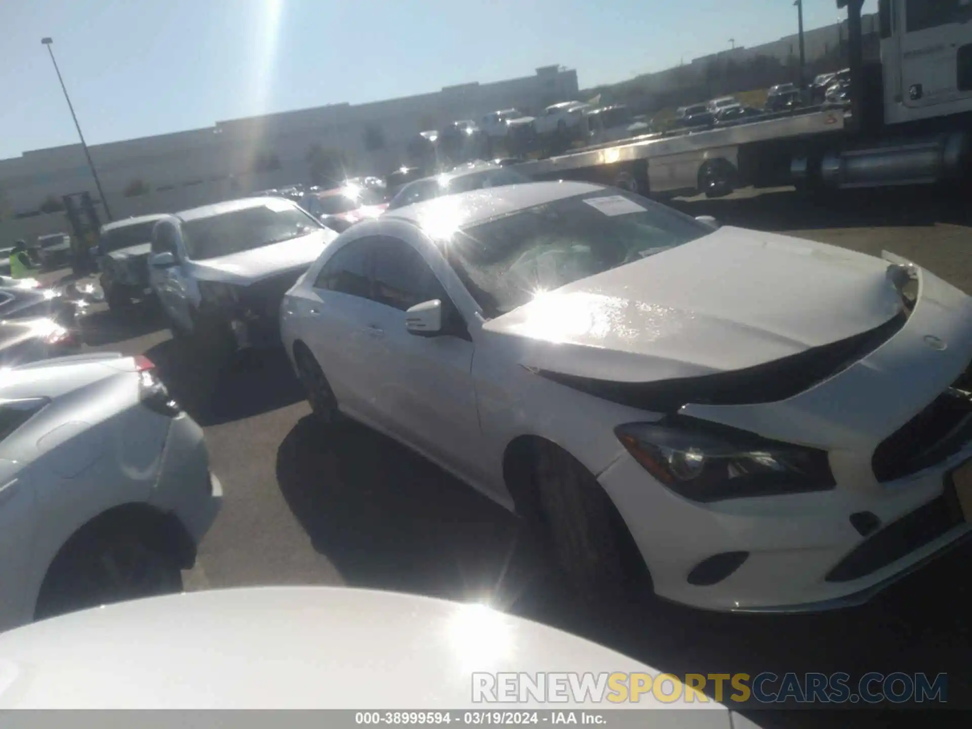 13 Photograph of a damaged car WDDSJ4EB2KN704736 MERCEDES-BENZ CLA 2019