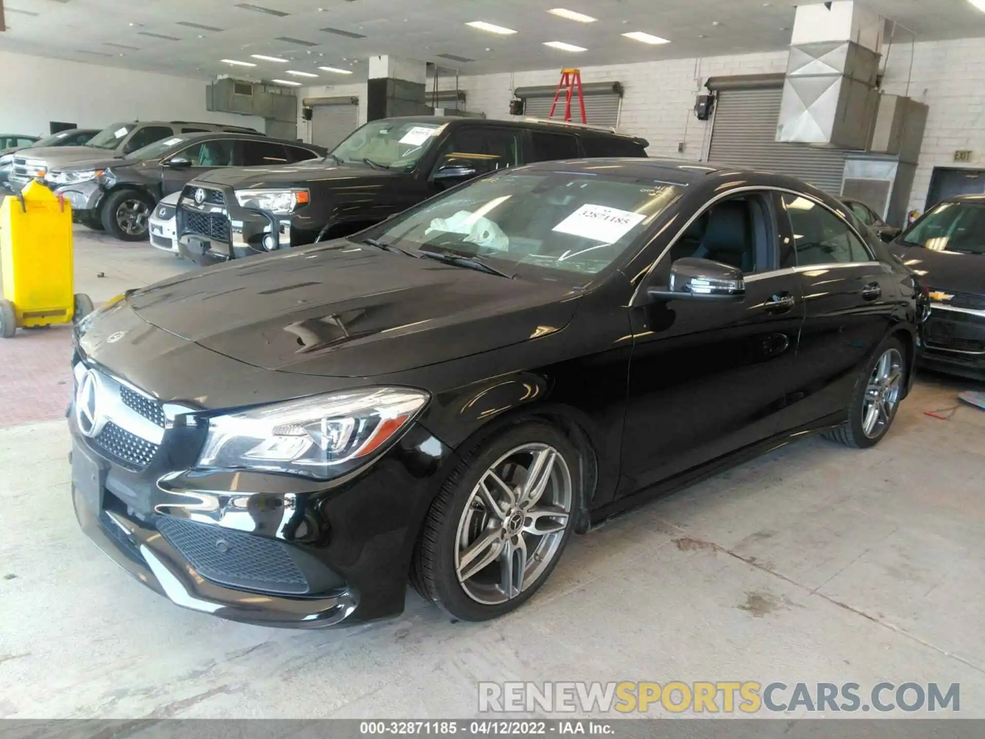 2 Photograph of a damaged car WDDSJ4EB2KN713369 MERCEDES-BENZ CLA 2019