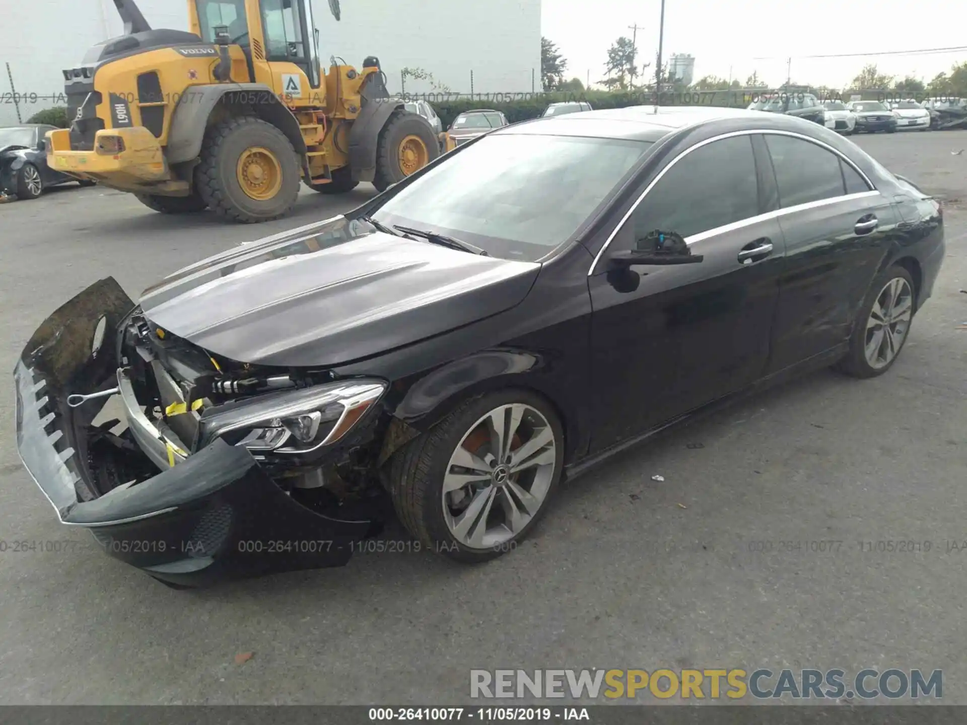 2 Photograph of a damaged car WDDSJ4EB2KN721925 MERCEDES-BENZ CLA 2019