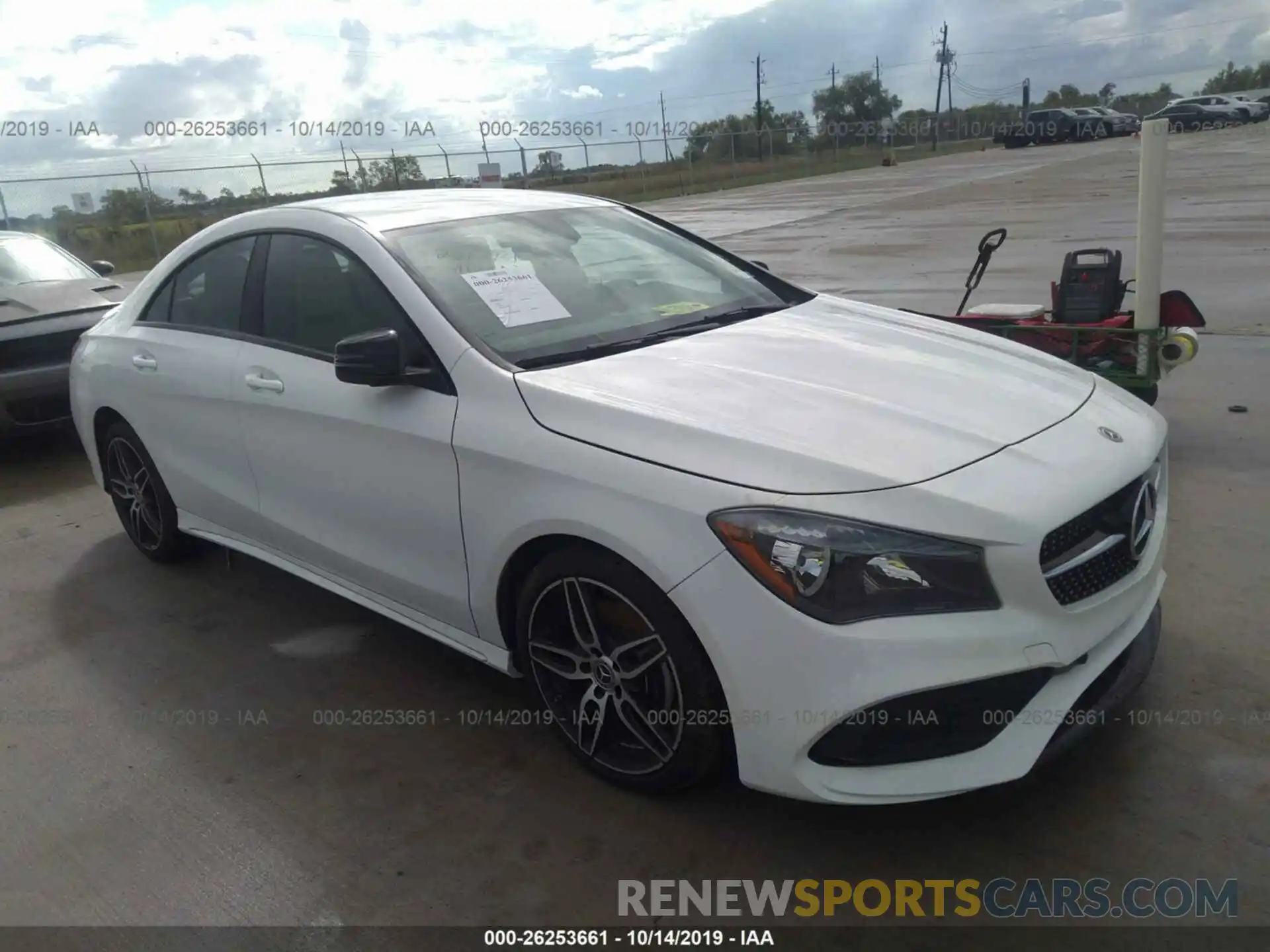 1 Photograph of a damaged car WDDSJ4EB2KN723089 MERCEDES-BENZ CLA 2019