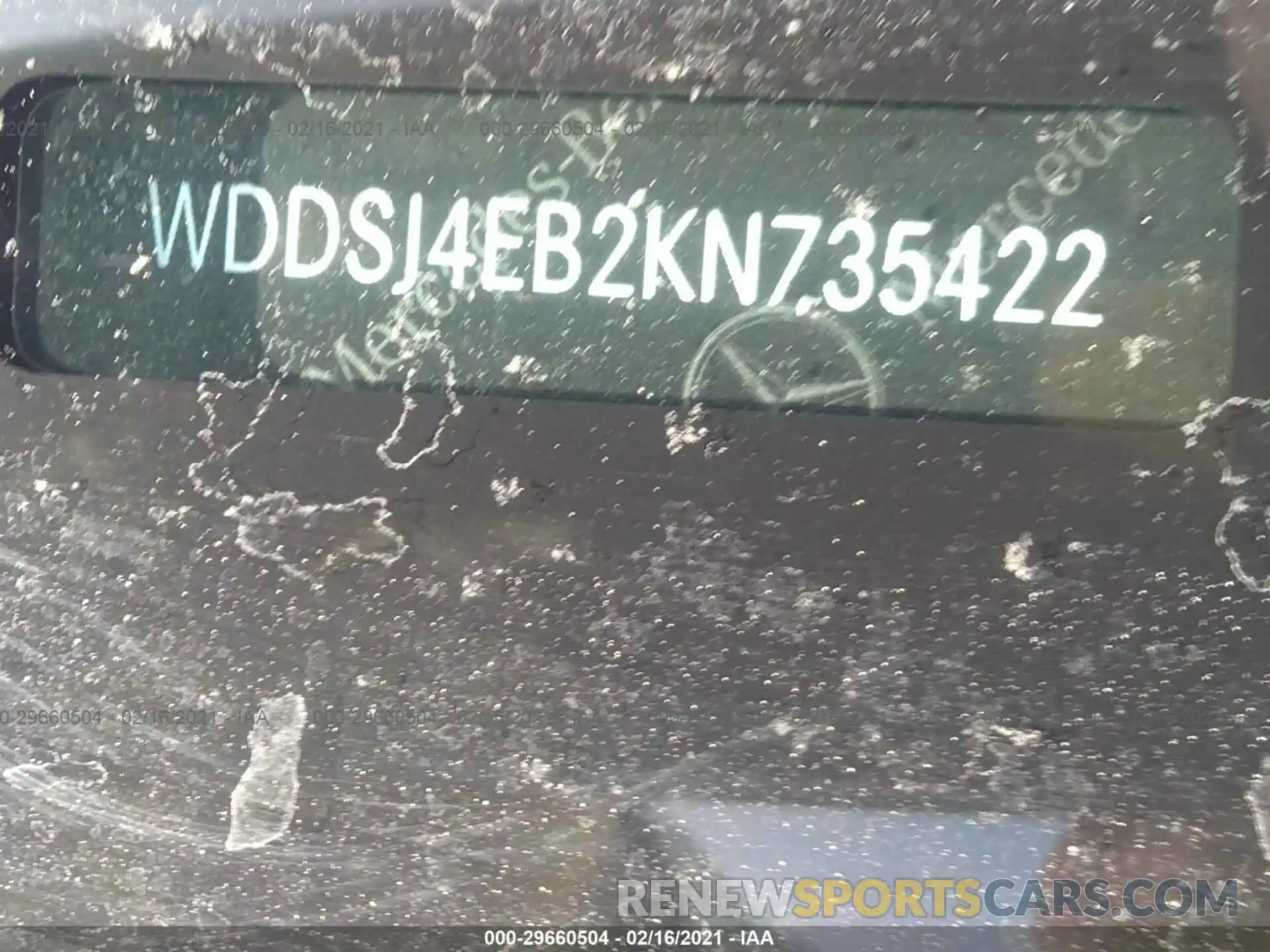 9 Photograph of a damaged car WDDSJ4EB2KN735422 MERCEDES-BENZ CLA 2019