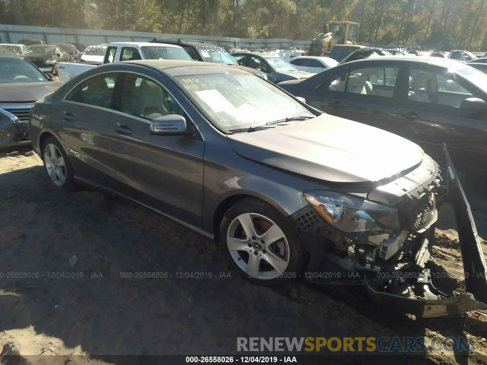 1 Photograph of a damaged car WDDSJ4EB2KN736425 MERCEDES-BENZ CLA 2019