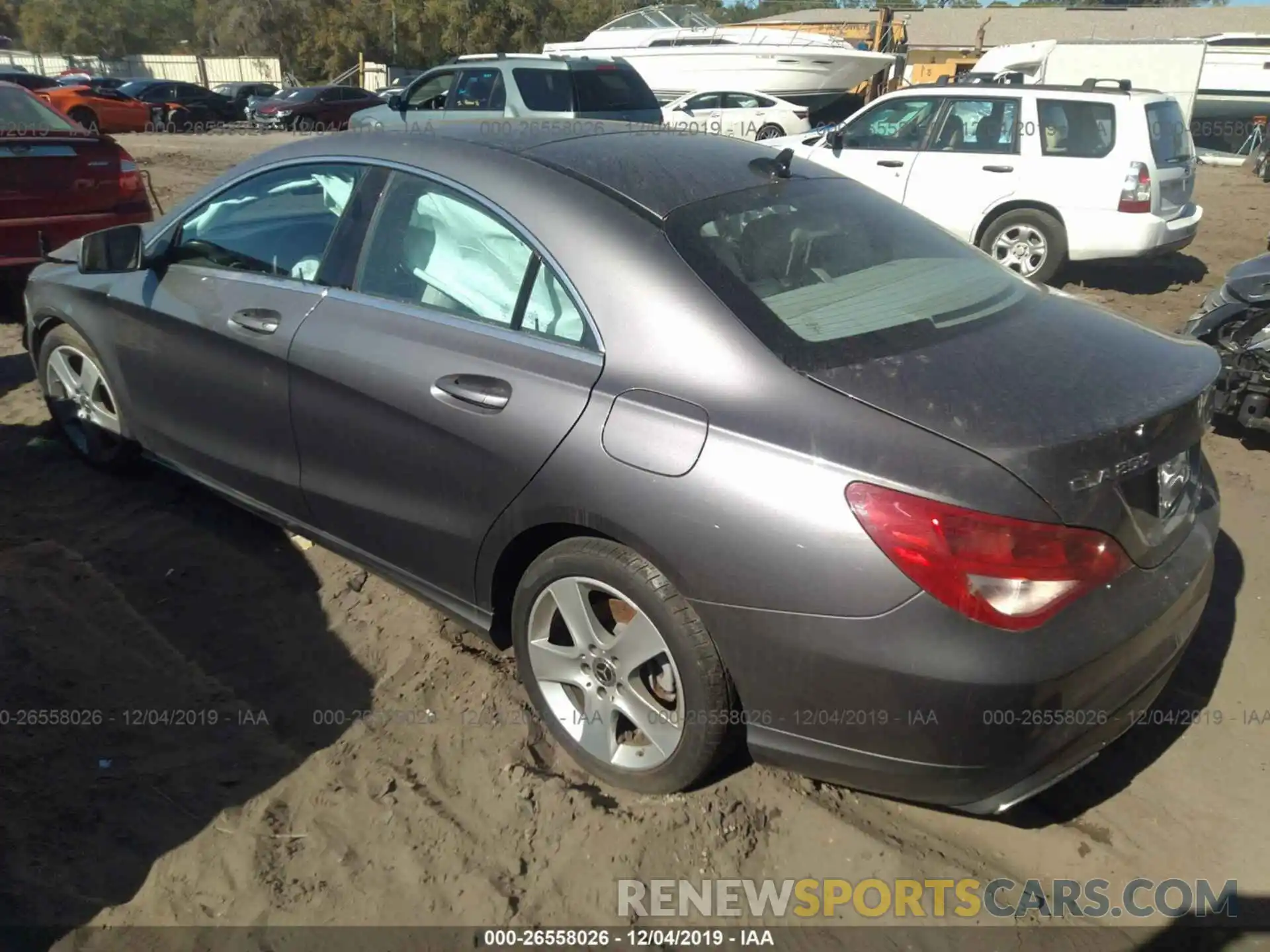 3 Photograph of a damaged car WDDSJ4EB2KN736425 MERCEDES-BENZ CLA 2019