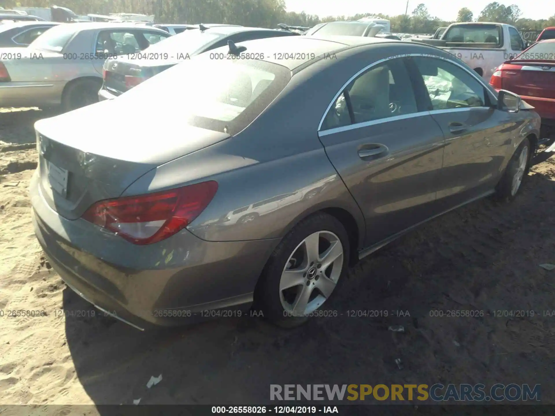 4 Photograph of a damaged car WDDSJ4EB2KN736425 MERCEDES-BENZ CLA 2019