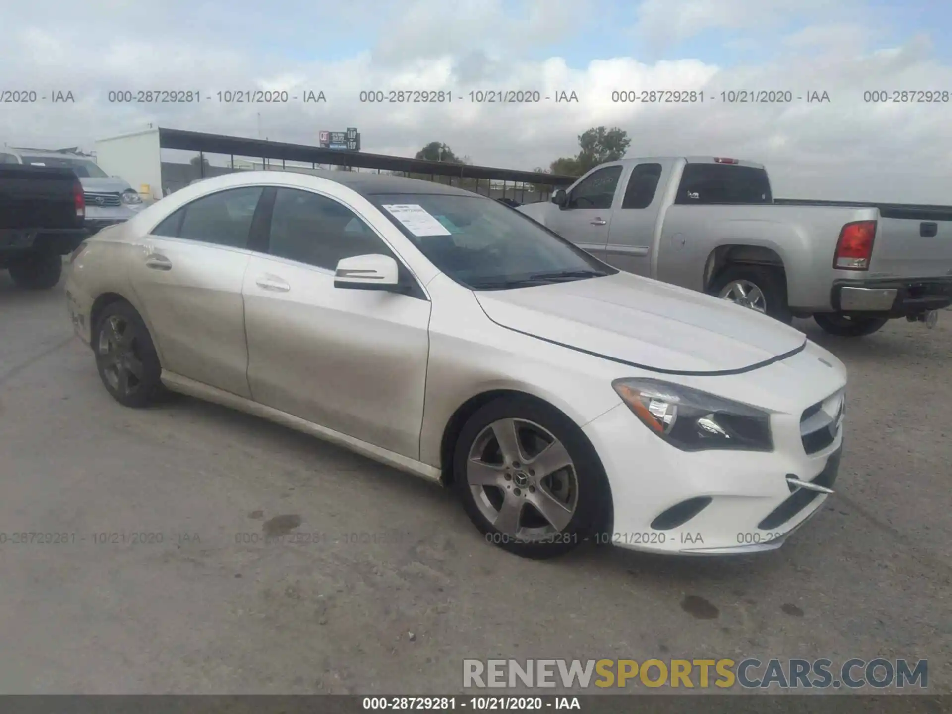 1 Photograph of a damaged car WDDSJ4EB2KN738918 MERCEDES-BENZ CLA 2019