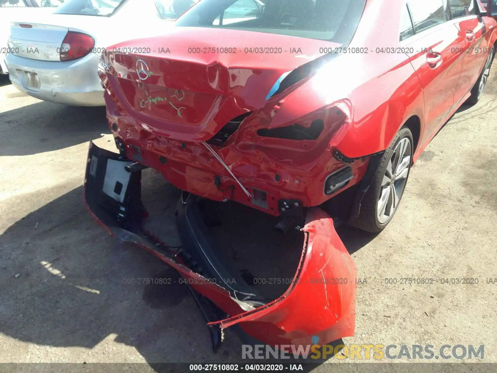 6 Photograph of a damaged car WDDSJ4EB2KN742449 MERCEDES-BENZ CLA 2019