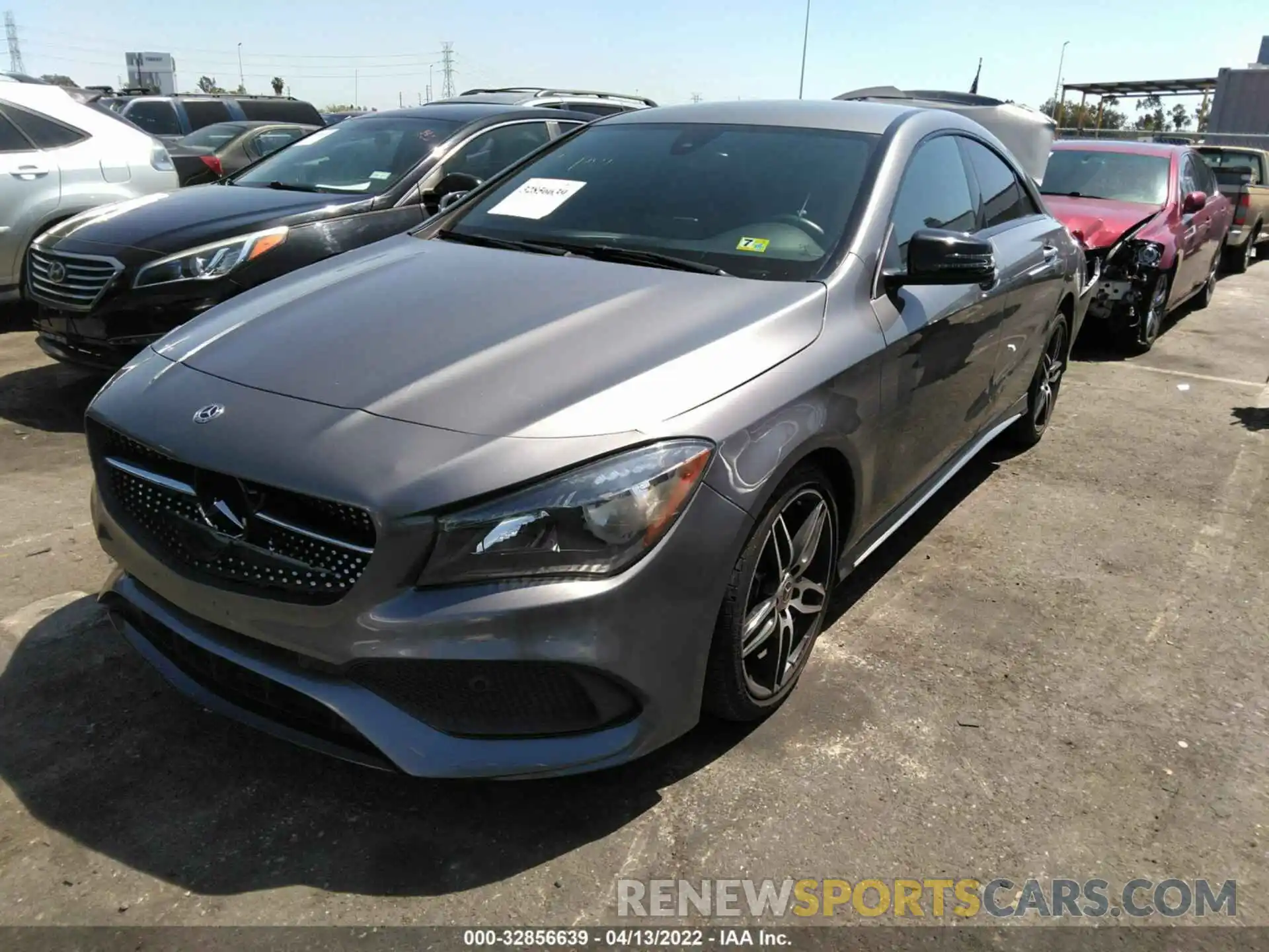 2 Photograph of a damaged car WDDSJ4EB2KN760854 MERCEDES-BENZ CLA 2019