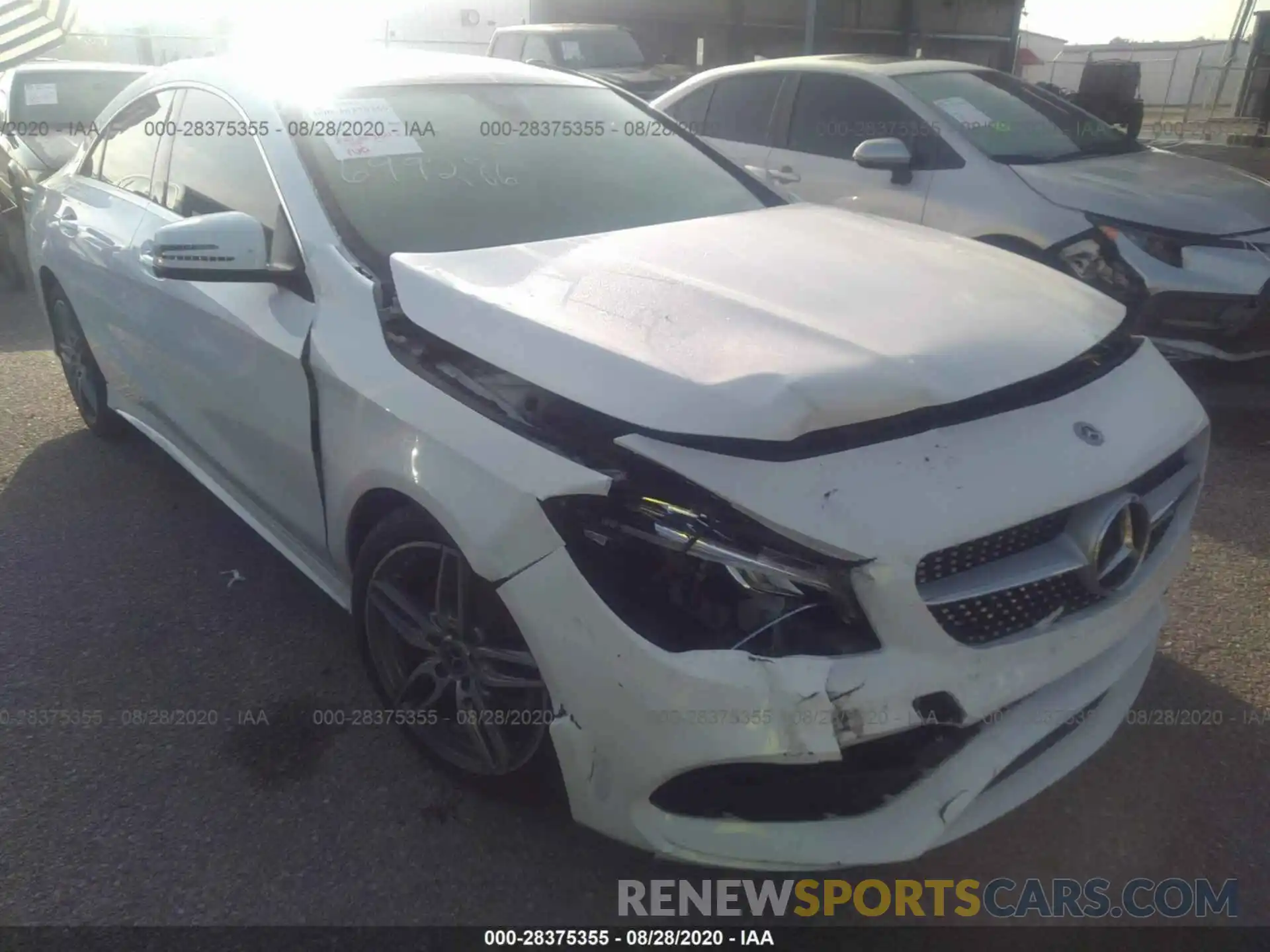 1 Photograph of a damaged car WDDSJ4EB3KN699286 MERCEDES-BENZ CLA 2019