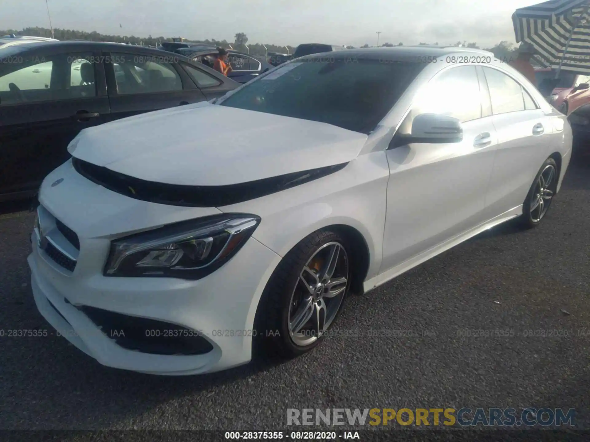 2 Photograph of a damaged car WDDSJ4EB3KN699286 MERCEDES-BENZ CLA 2019