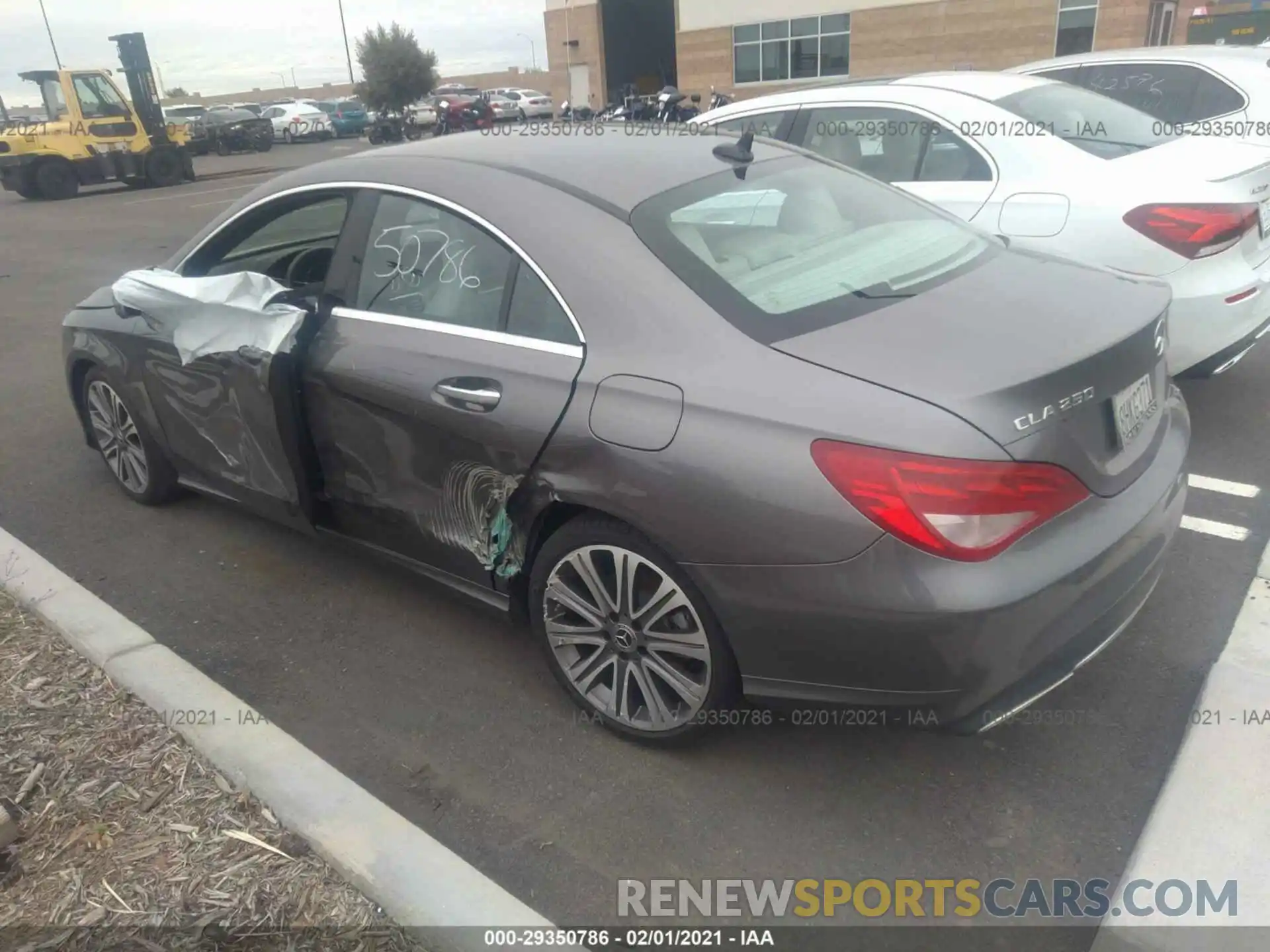 3 Photograph of a damaged car WDDSJ4EB3KN703207 MERCEDES-BENZ CLA 2019