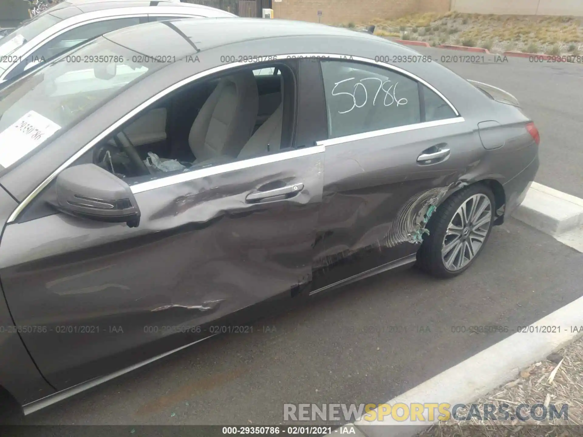 6 Photograph of a damaged car WDDSJ4EB3KN703207 MERCEDES-BENZ CLA 2019