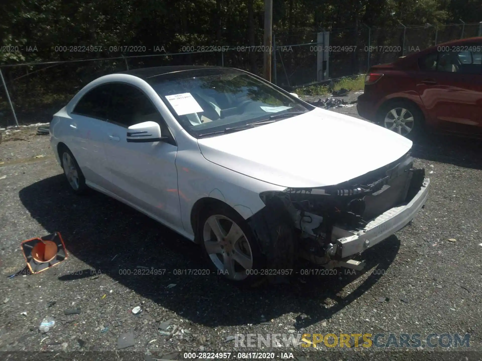 1 Photograph of a damaged car WDDSJ4EB3KN704731 MERCEDES-BENZ CLA 2019