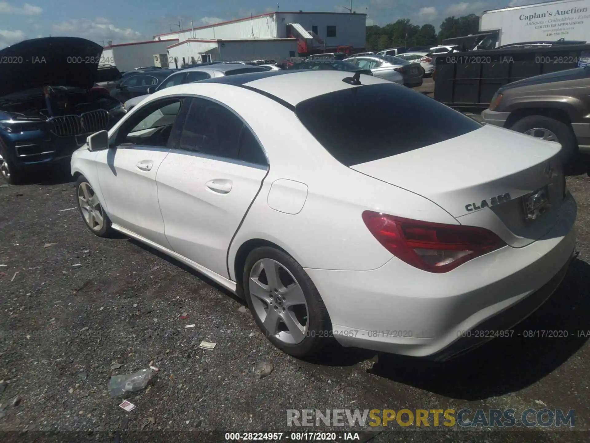 3 Photograph of a damaged car WDDSJ4EB3KN704731 MERCEDES-BENZ CLA 2019