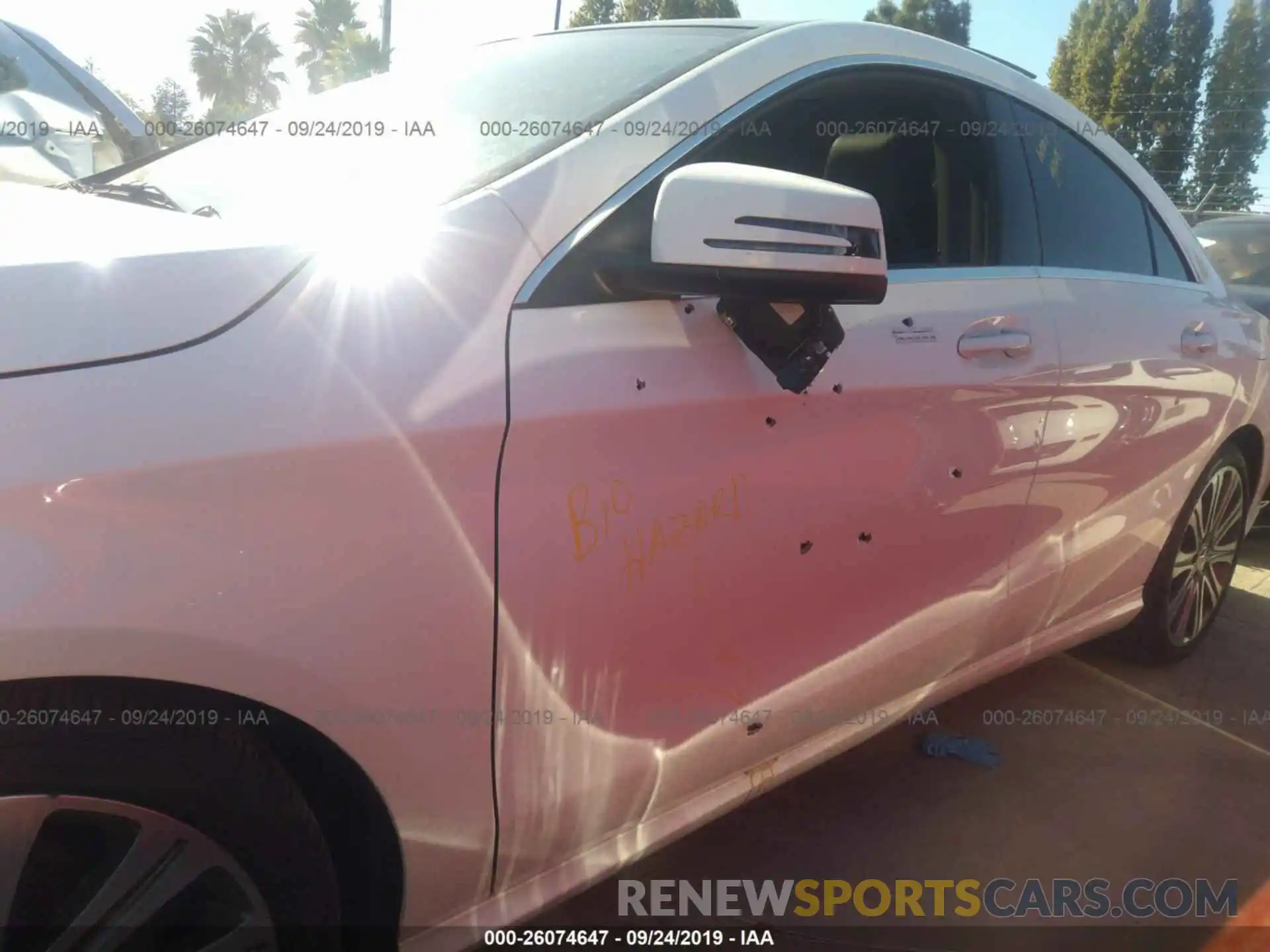 6 Photograph of a damaged car WDDSJ4EB3KN705829 MERCEDES-BENZ CLA 2019