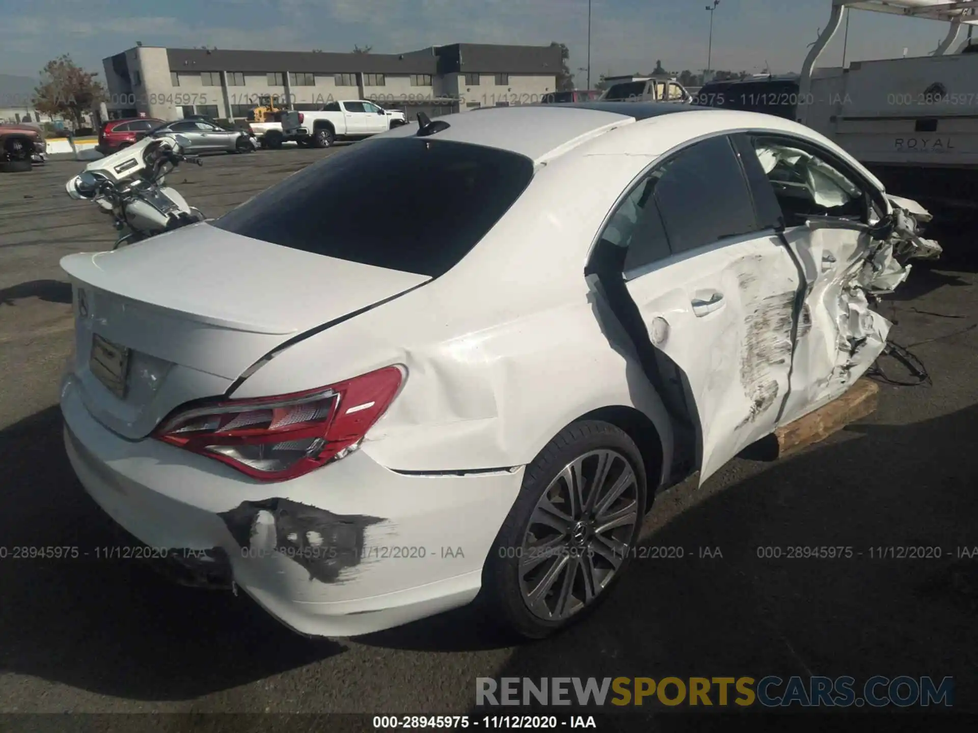 4 Photograph of a damaged car WDDSJ4EB3KN721593 MERCEDES-BENZ CLA 2019