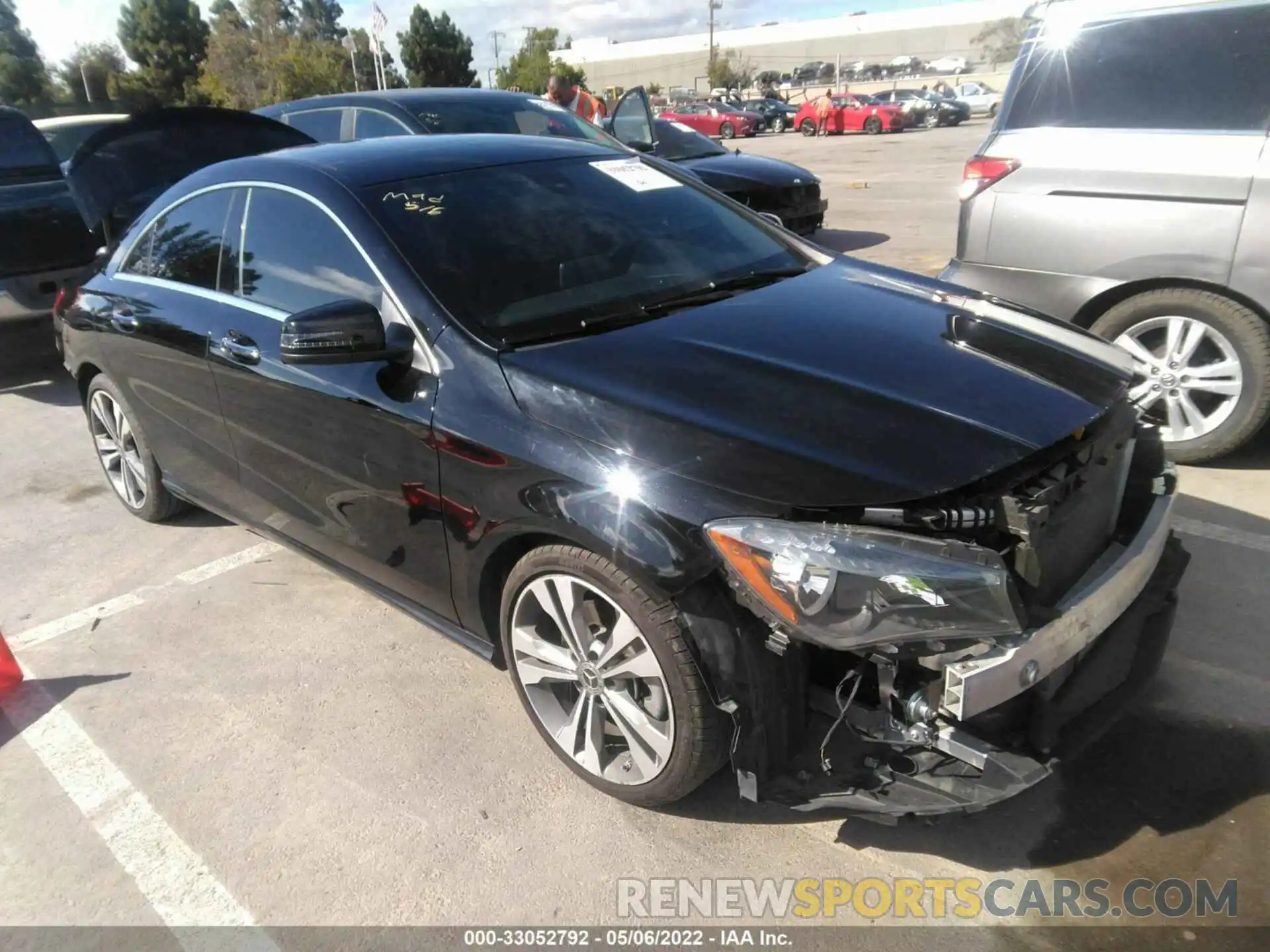 1 Photograph of a damaged car WDDSJ4EB3KN723411 MERCEDES-BENZ CLA 2019