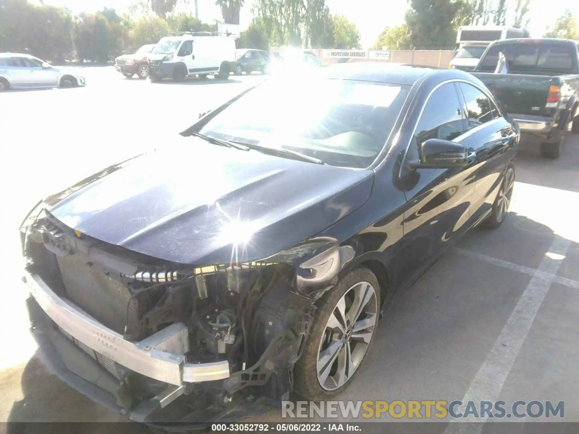 2 Photograph of a damaged car WDDSJ4EB3KN723411 MERCEDES-BENZ CLA 2019