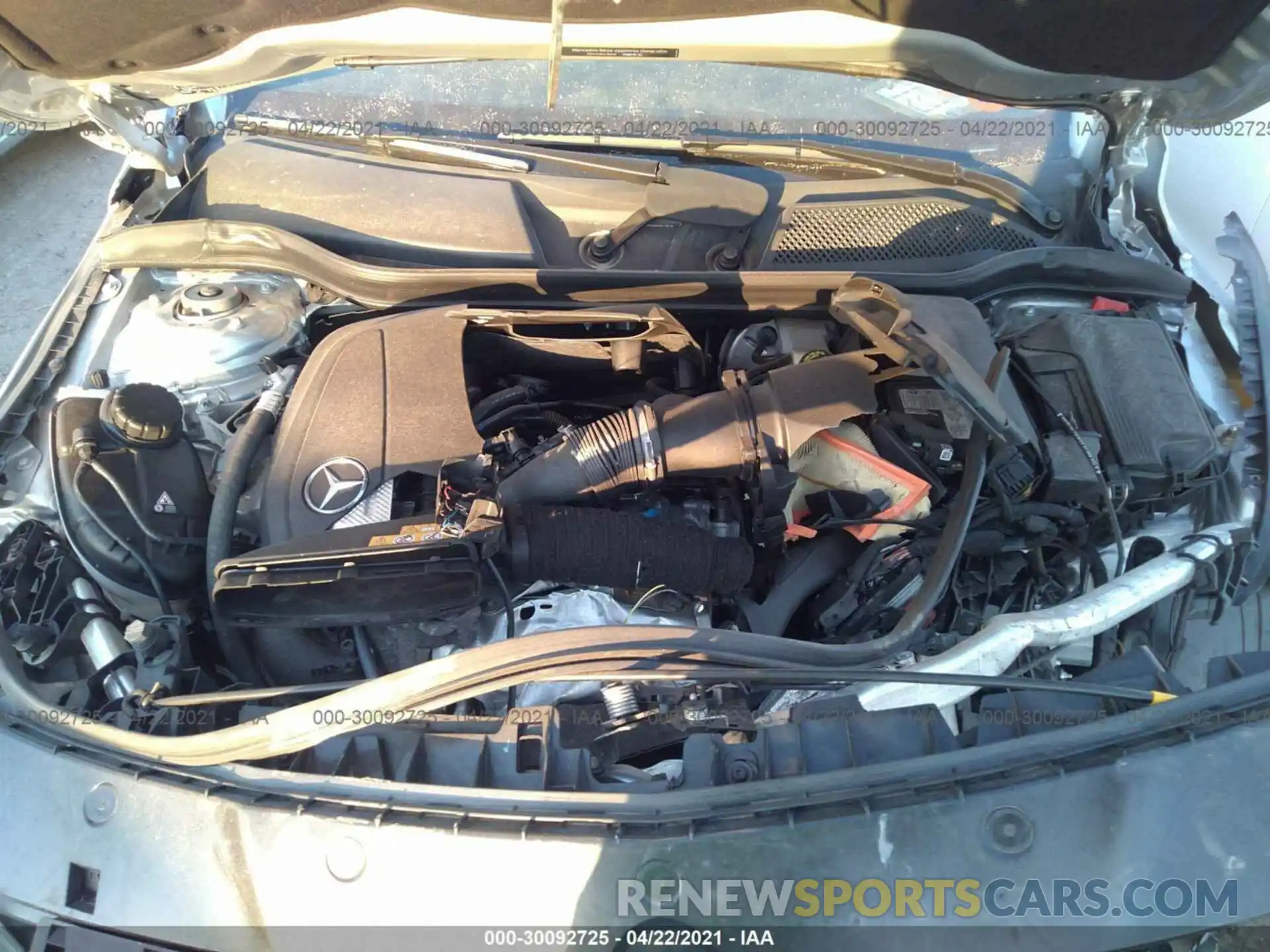 10 Photograph of a damaged car WDDSJ4EB3KN744923 MERCEDES-BENZ CLA 2019