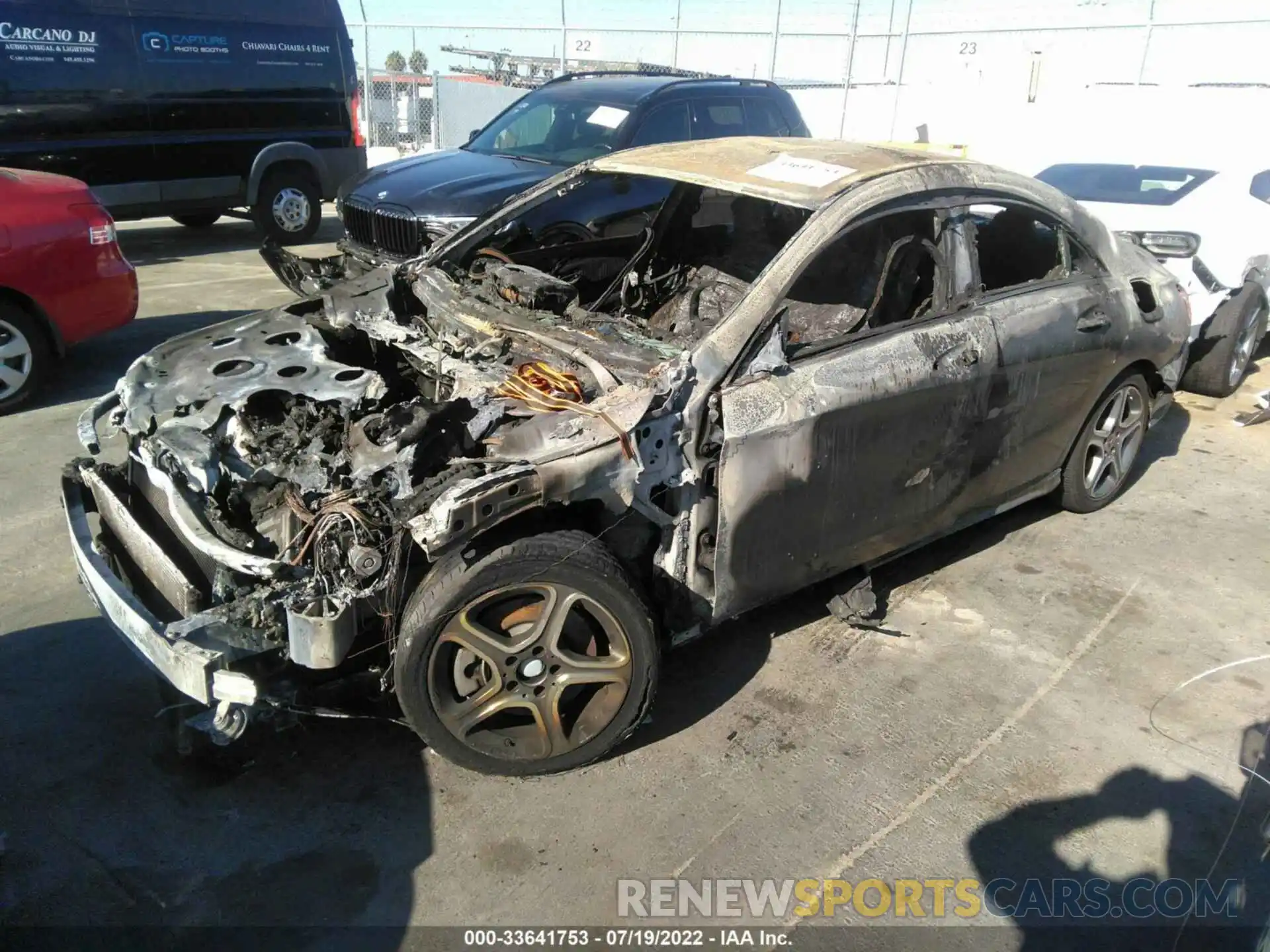 2 Photograph of a damaged car WDDSJ4EB3KN771541 MERCEDES-BENZ CLA 2019