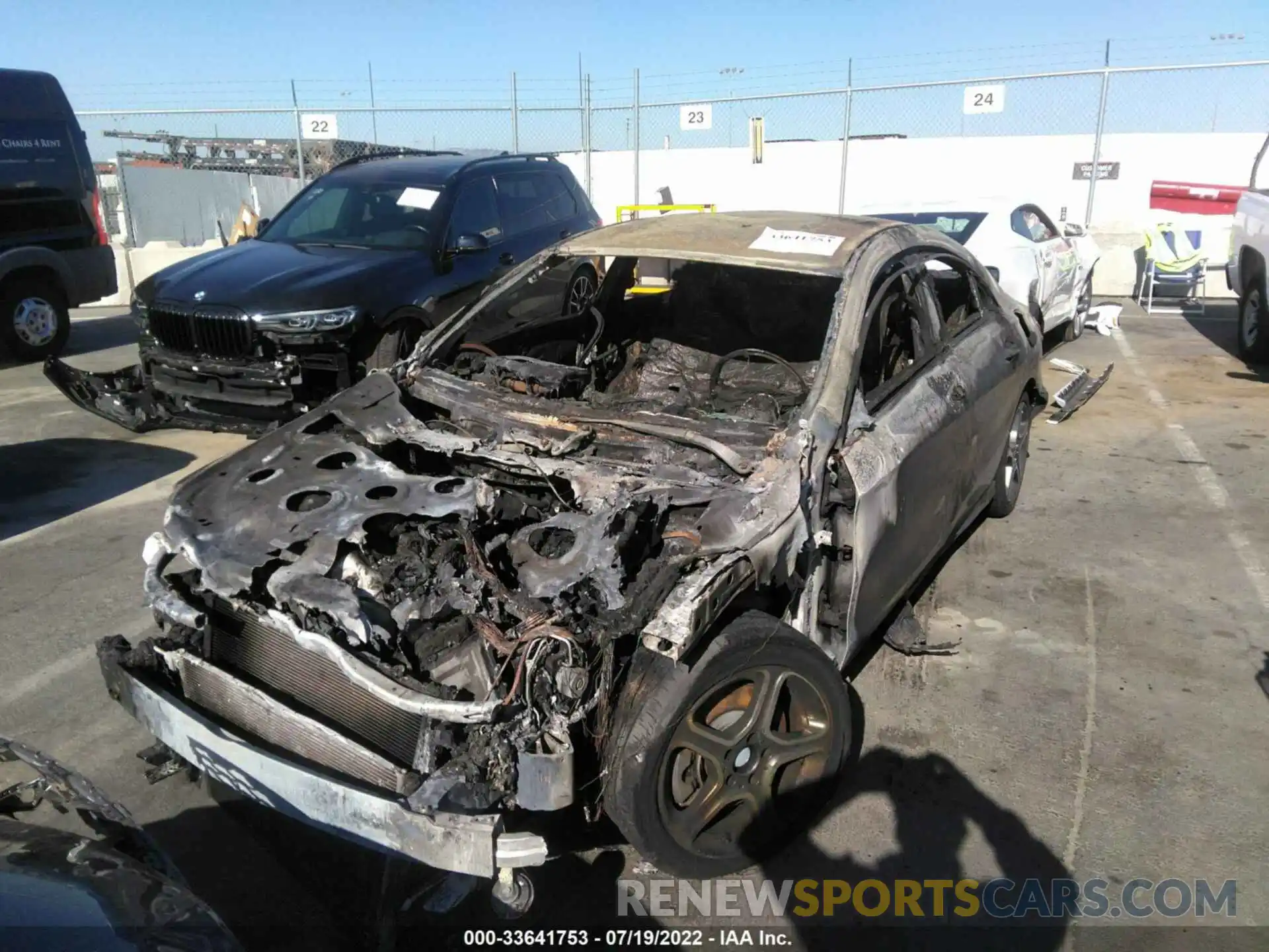 6 Photograph of a damaged car WDDSJ4EB3KN771541 MERCEDES-BENZ CLA 2019