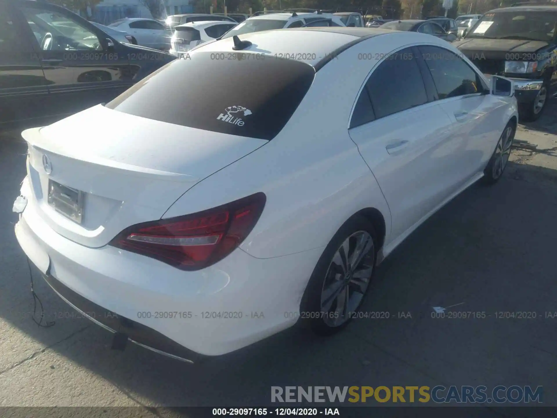 4 Photograph of a damaged car WDDSJ4EB4KN705046 MERCEDES-BENZ CLA 2019