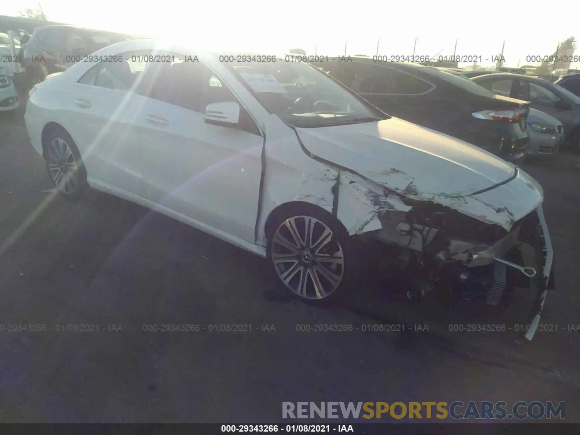 1 Photograph of a damaged car WDDSJ4EB4KN714541 MERCEDES-BENZ CLA 2019