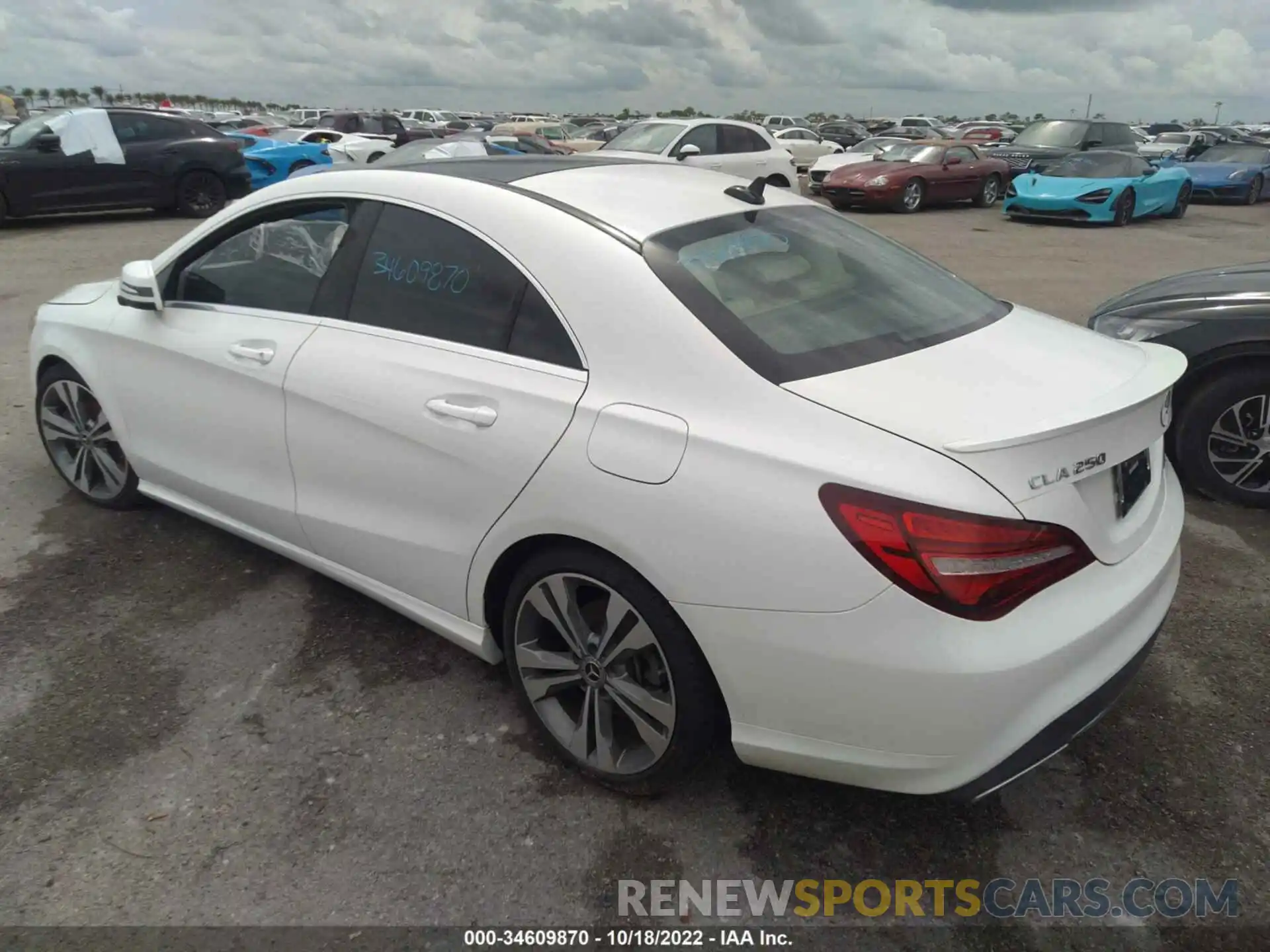 3 Photograph of a damaged car WDDSJ4EB4KN719268 MERCEDES-BENZ CLA 2019