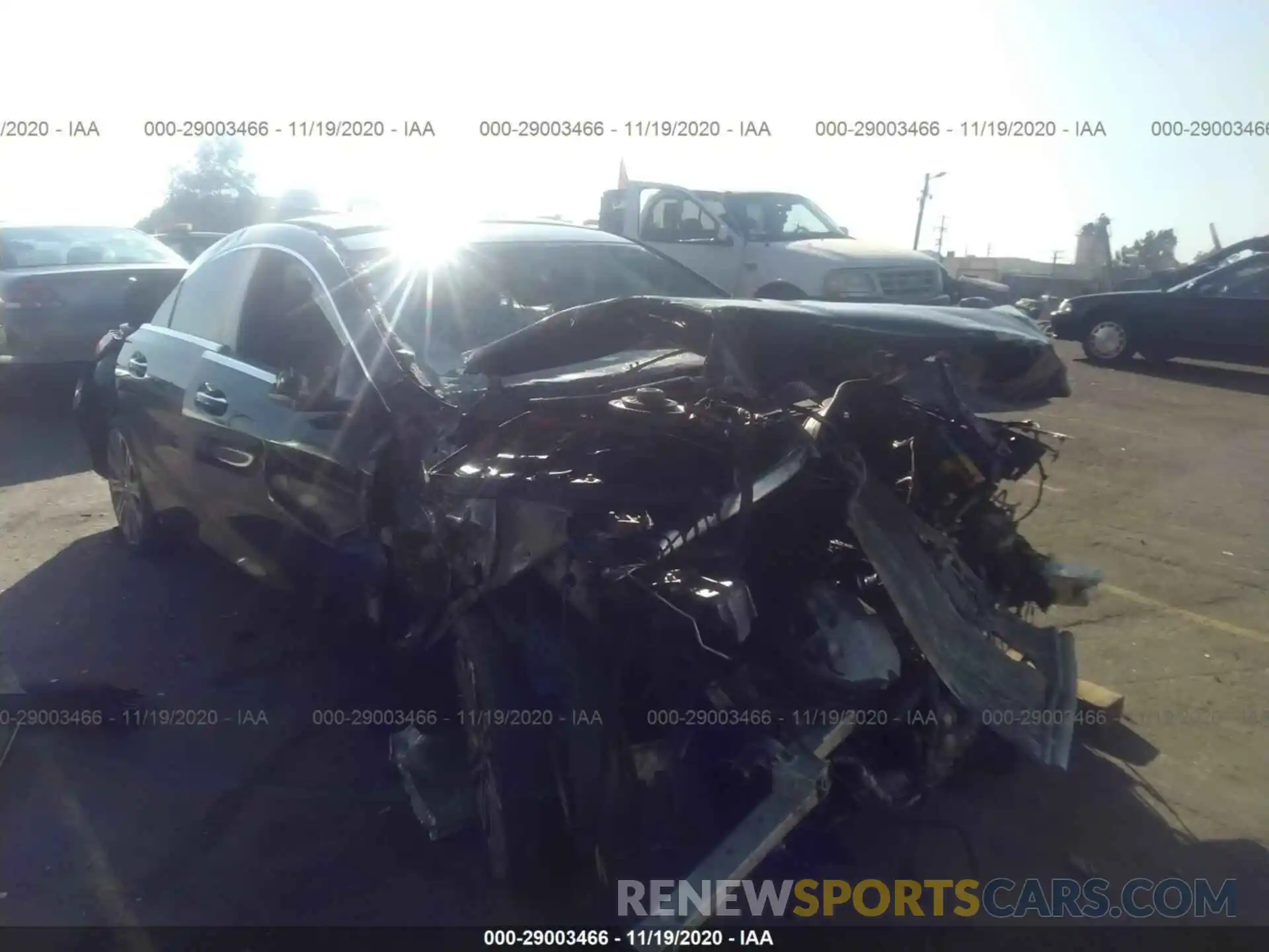 1 Photograph of a damaged car WDDSJ4EB4KN724499 MERCEDES-BENZ CLA 2019