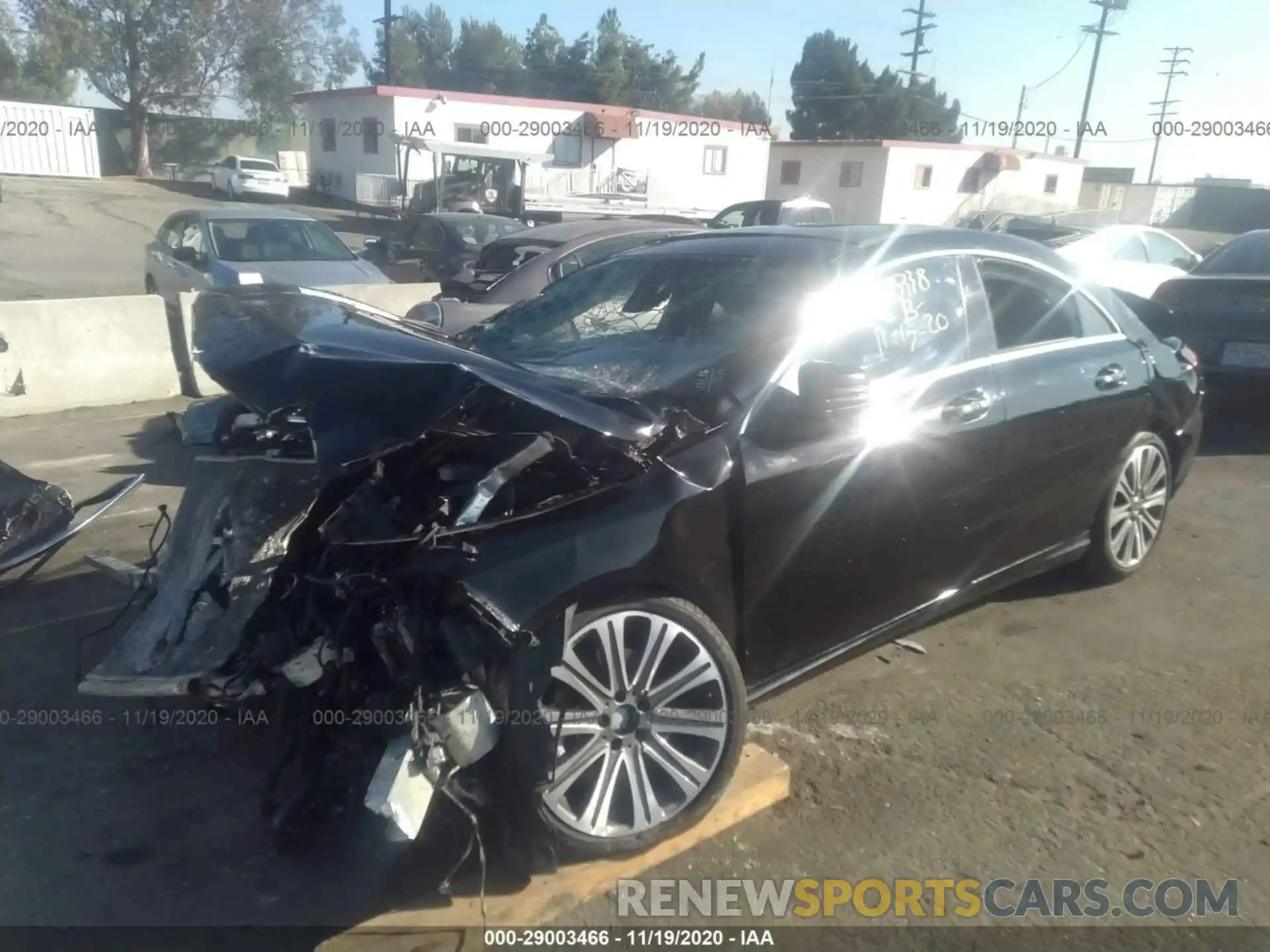 2 Photograph of a damaged car WDDSJ4EB4KN724499 MERCEDES-BENZ CLA 2019