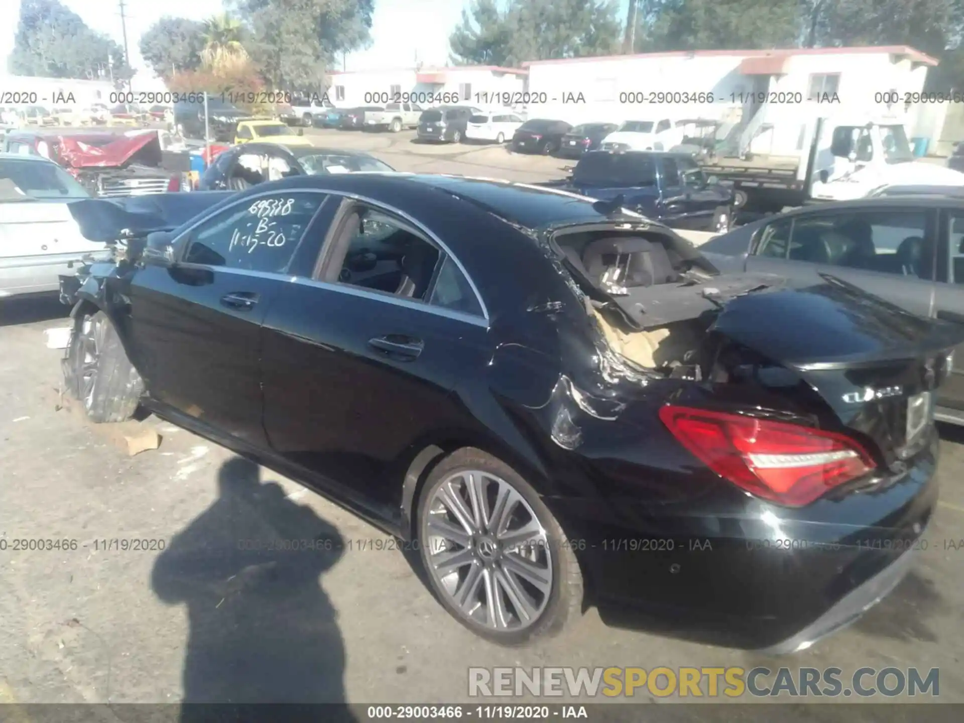 3 Photograph of a damaged car WDDSJ4EB4KN724499 MERCEDES-BENZ CLA 2019