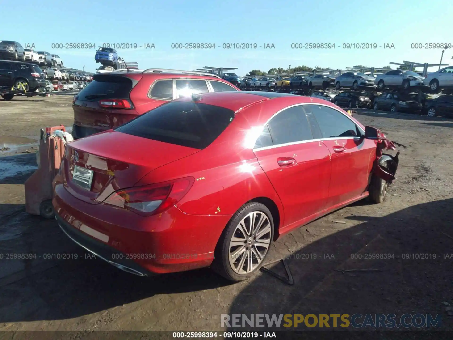 4 Photograph of a damaged car WDDSJ4EB4KN727239 MERCEDES-BENZ CLA 2019