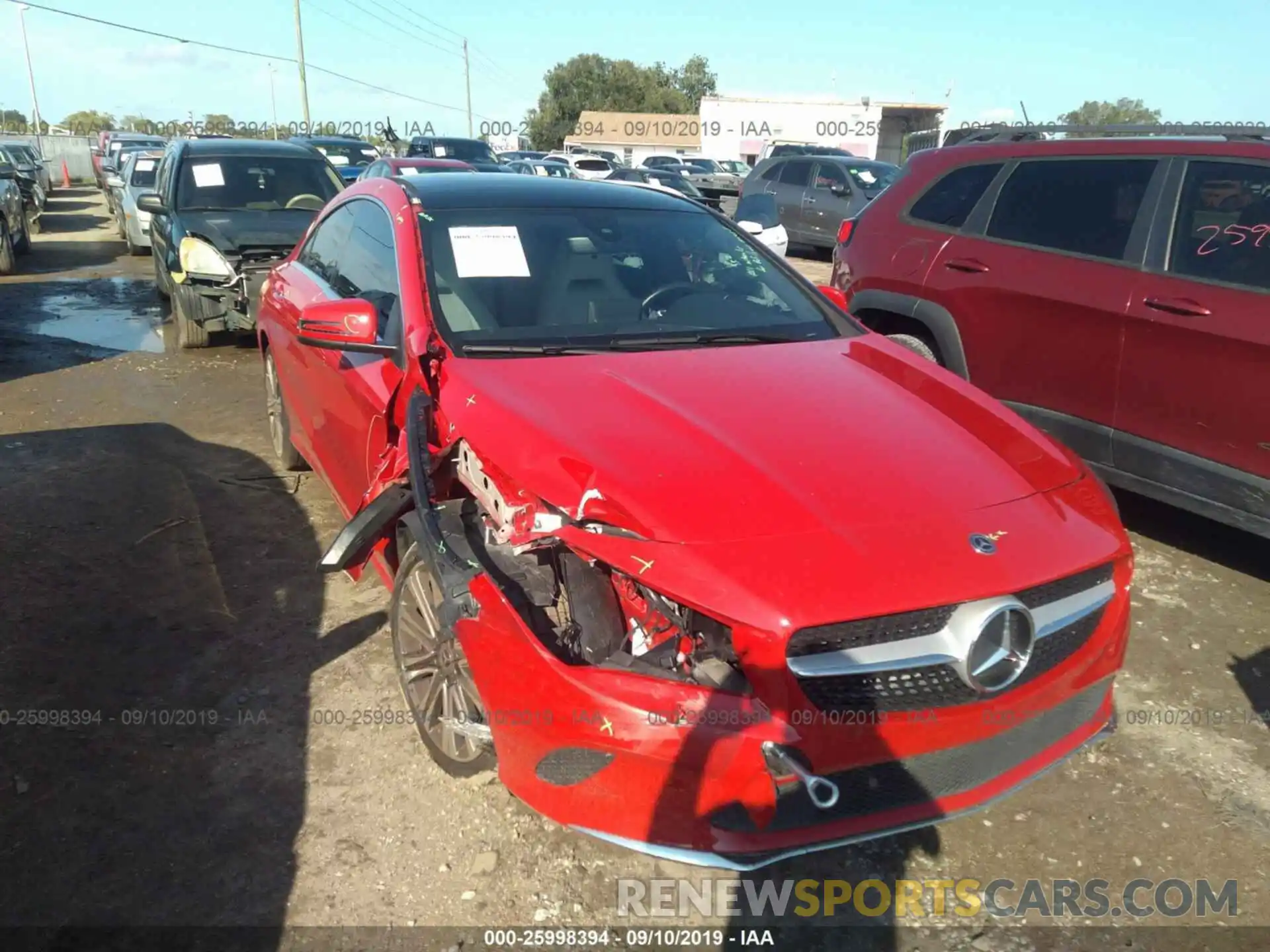 6 Photograph of a damaged car WDDSJ4EB4KN727239 MERCEDES-BENZ CLA 2019